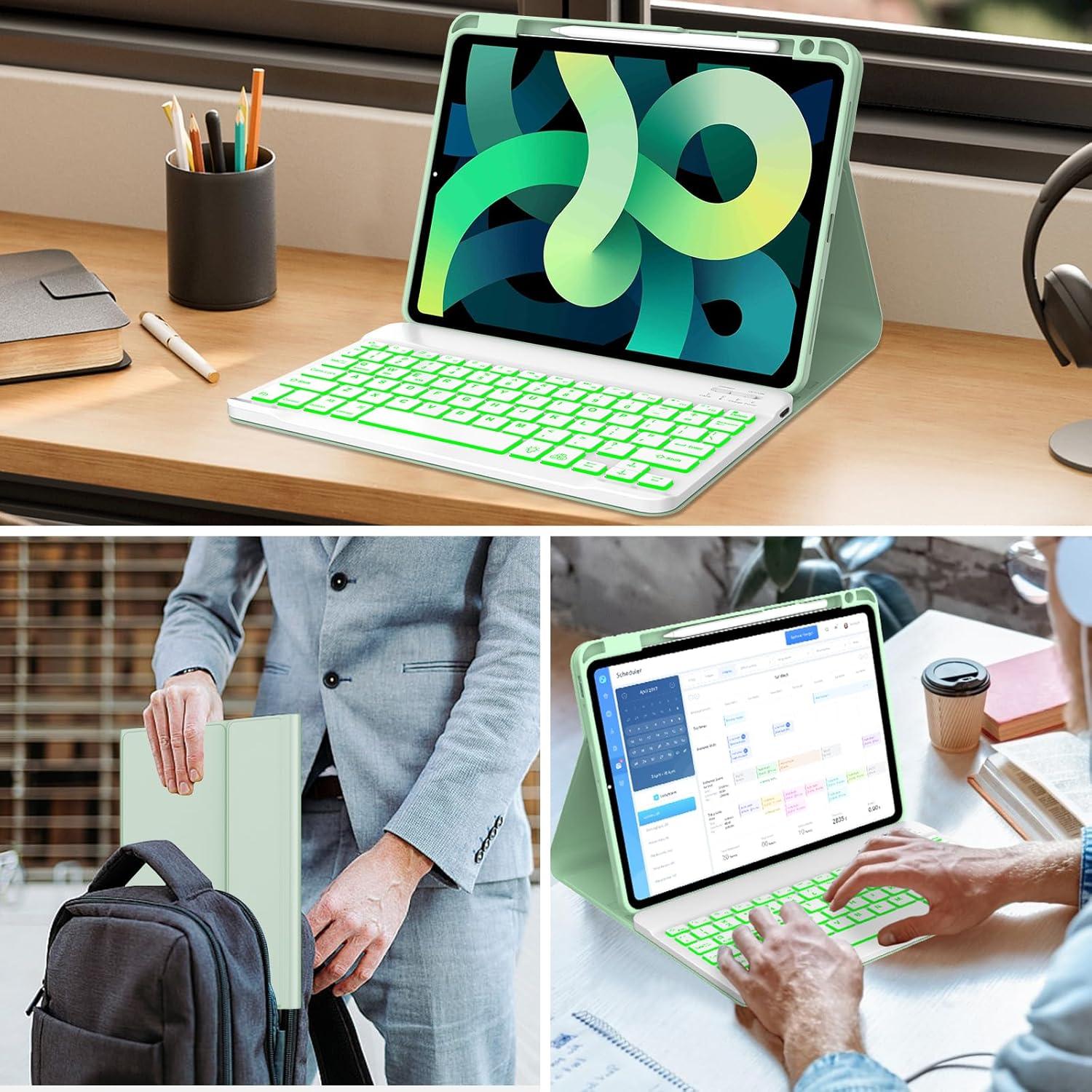 Funda Teclado Bluetooth D DINGRICH para iPad Air 11" 2024