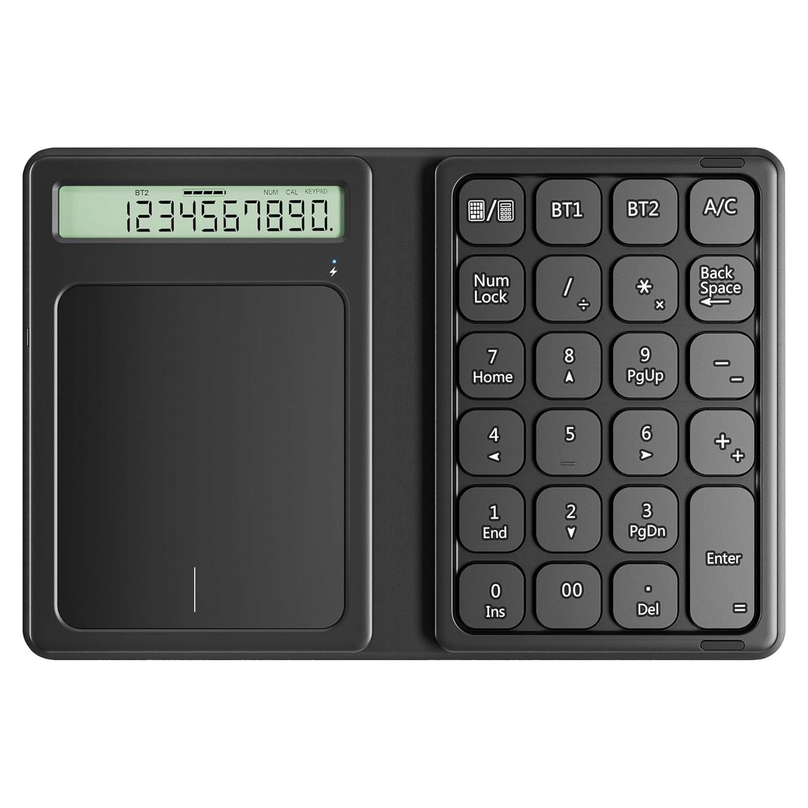 Teclado Numérico Inalámbrico Bluetooth Tioleje 23 Teclas Slim