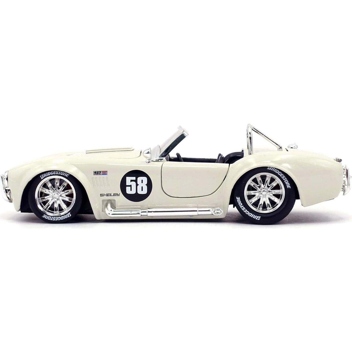 Coche de Metal Jada Toys 1965 Shelby Cobra 427 S/C 19.7 cm