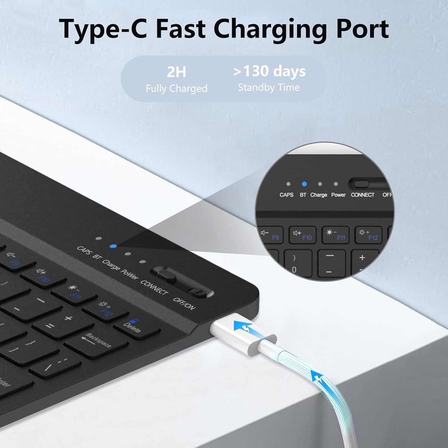 Funda Teclado Inalámbrico aMZCaSE para iPad Pro 11" 2022