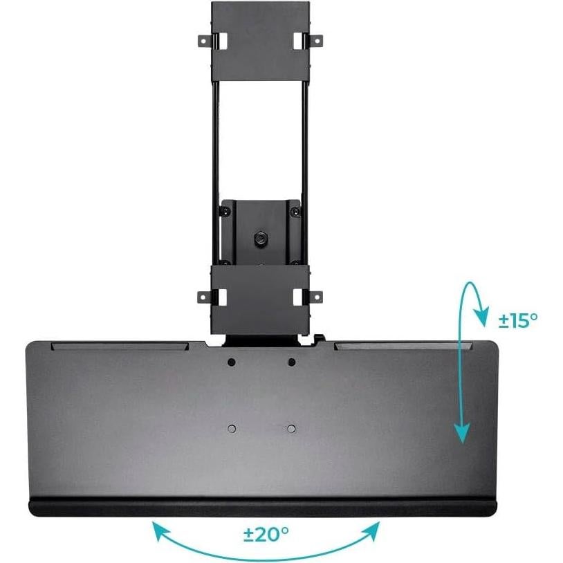 Bandeja de Teclado Ergonómica Ajustable Monoprice 67.06x25.4cm