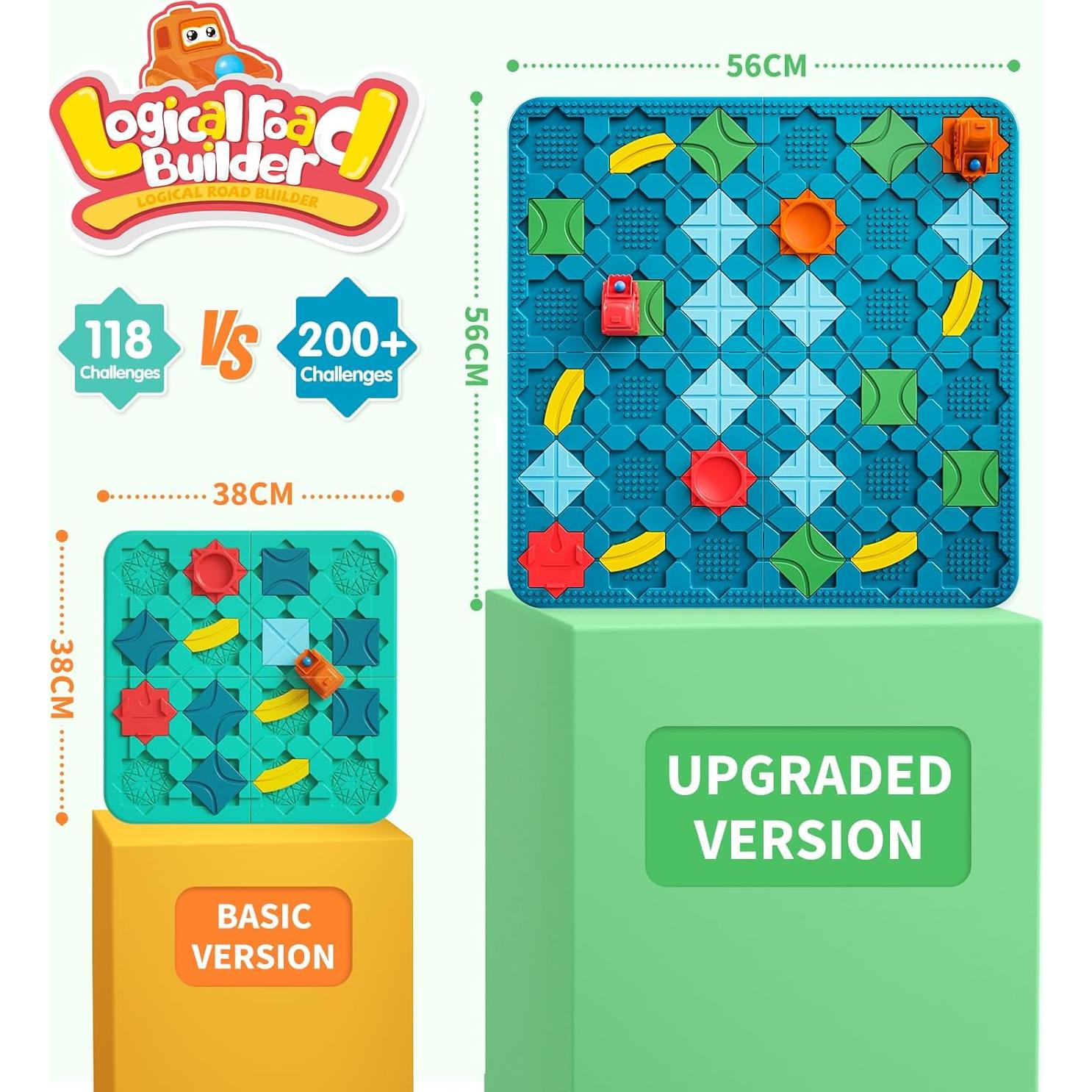 Juego de Mesa Educativo Burgkidz - Constructor de Caminos