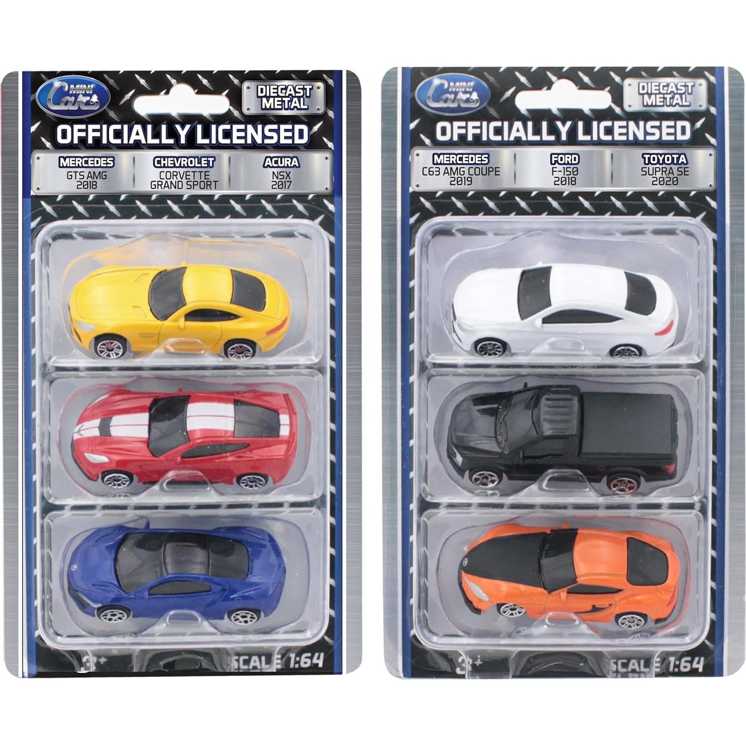 Set de 6 Coches Diecast Just For Laughs a Escala 1:64