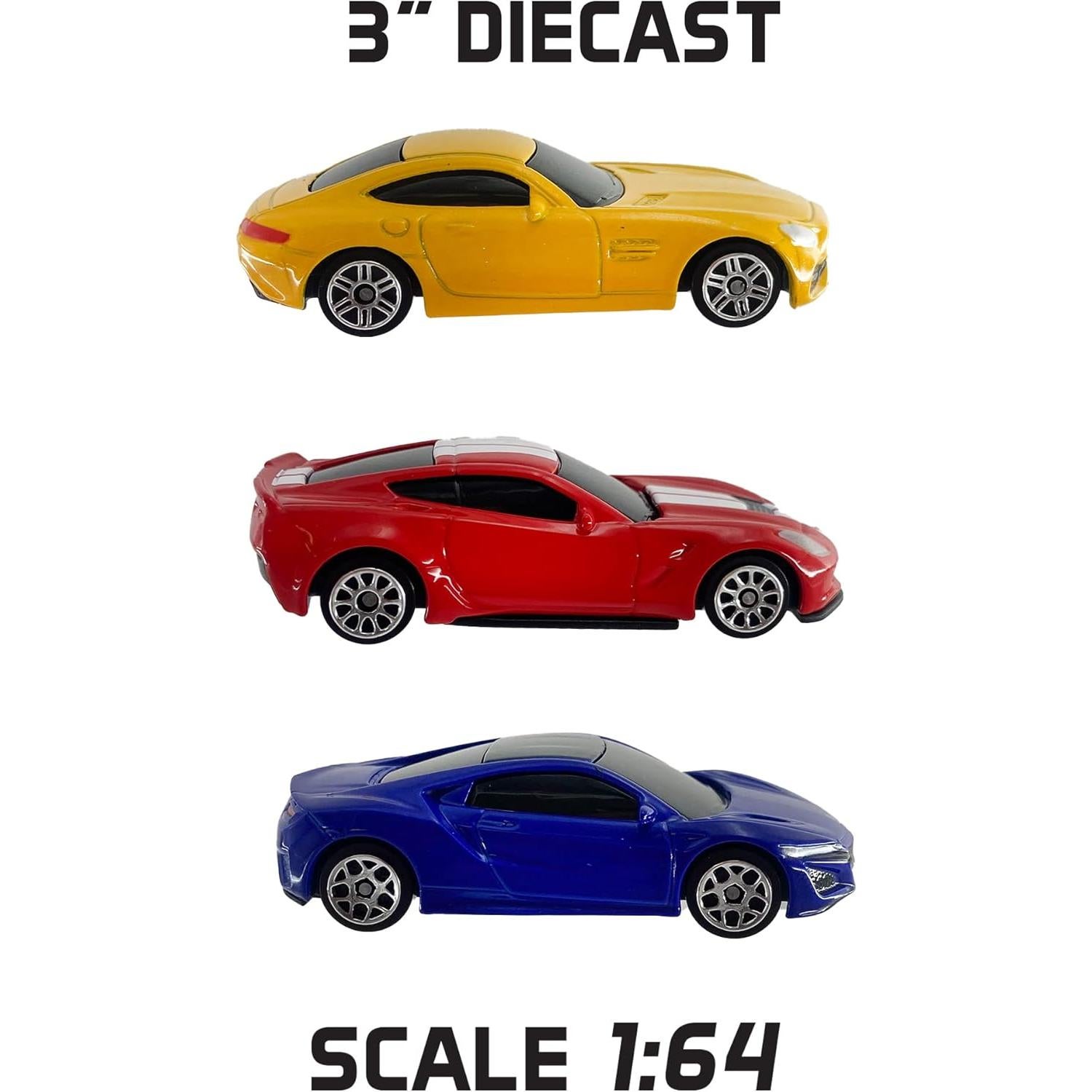 Set de 6 Coches Diecast Just For Laughs a Escala 1:64