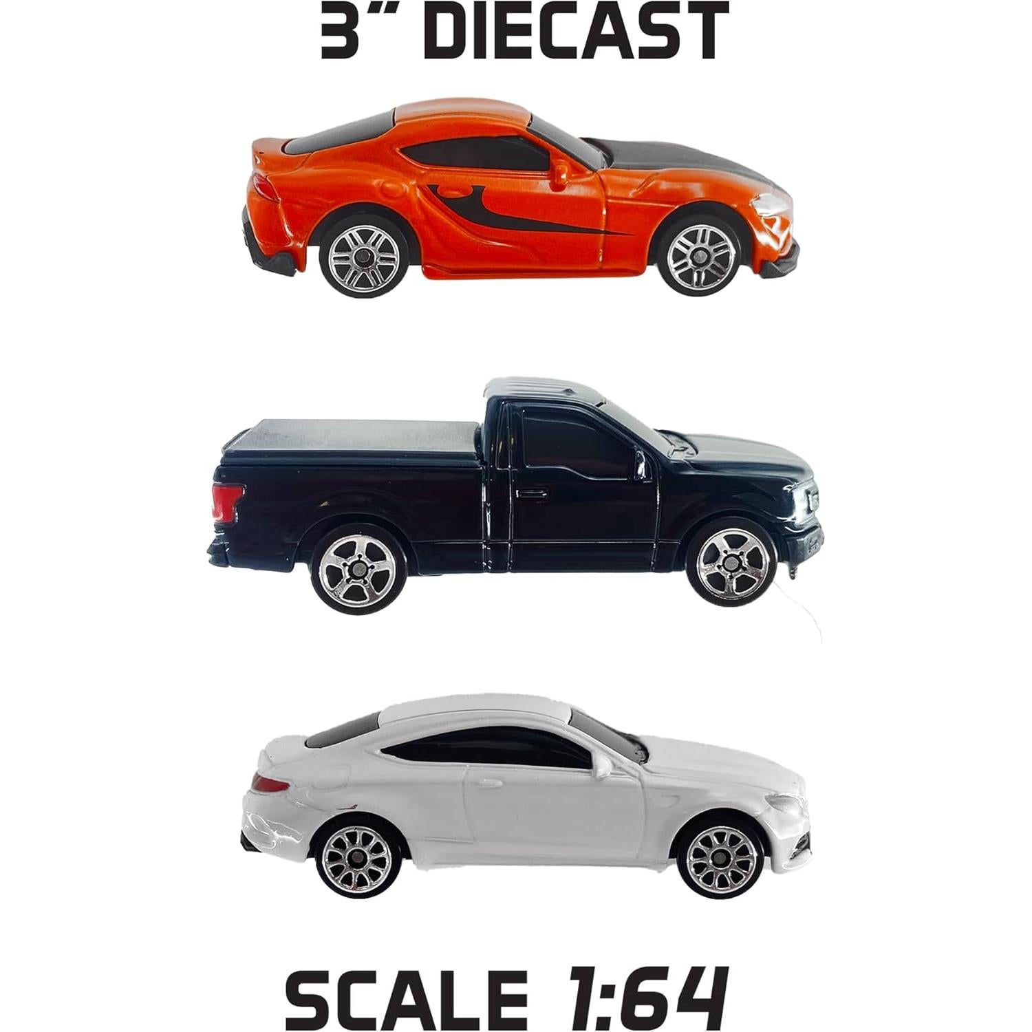 Set de 6 Coches Diecast Just For Laughs a Escala 1:64