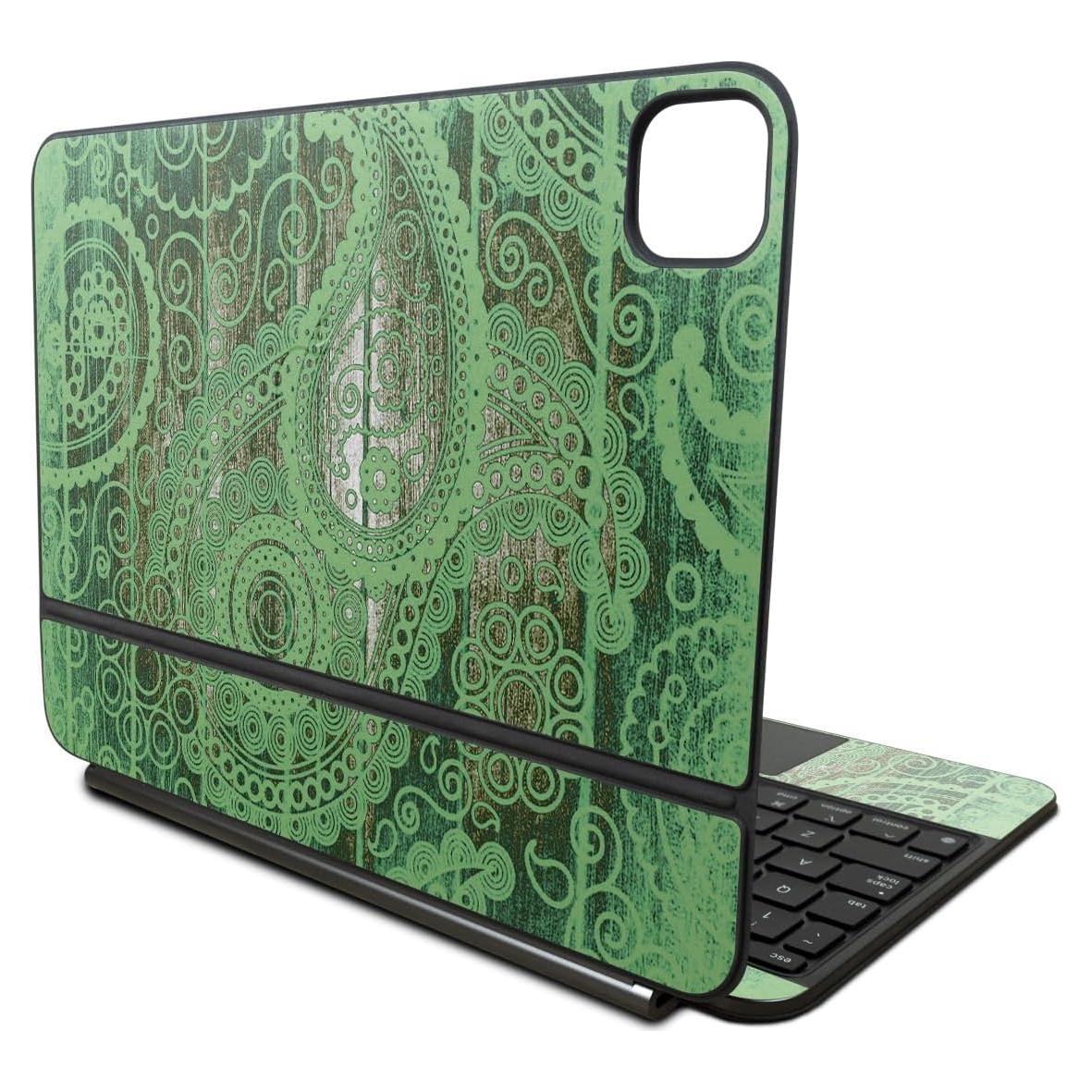 Funda Vinilo Protectora MightySkins para Apple Magic Keyboard 11" 2024 - Paisley Vintage