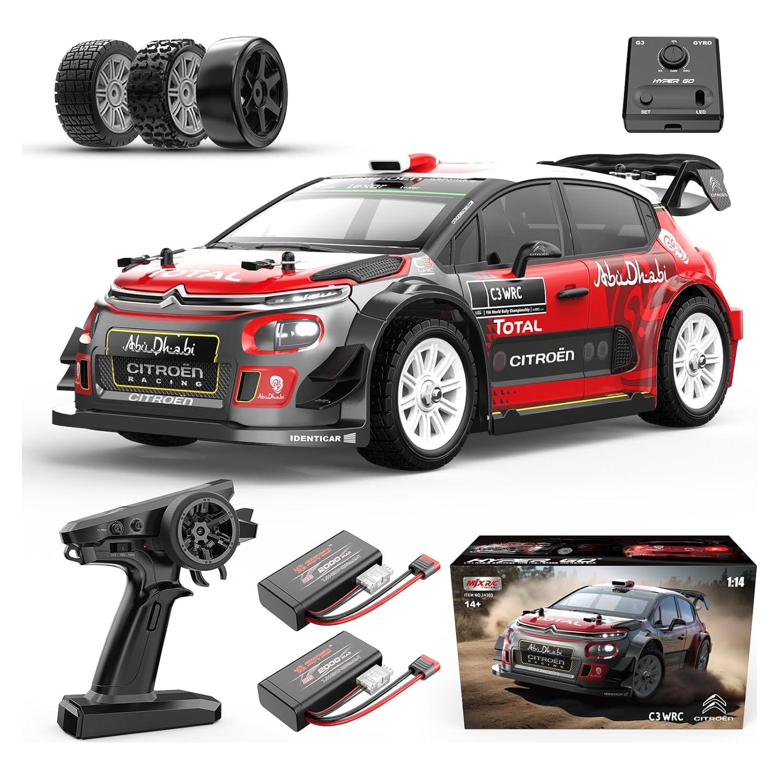 Coche RC Citroen C3 1/14 Hyper GO 14303 4WD 61 km/h