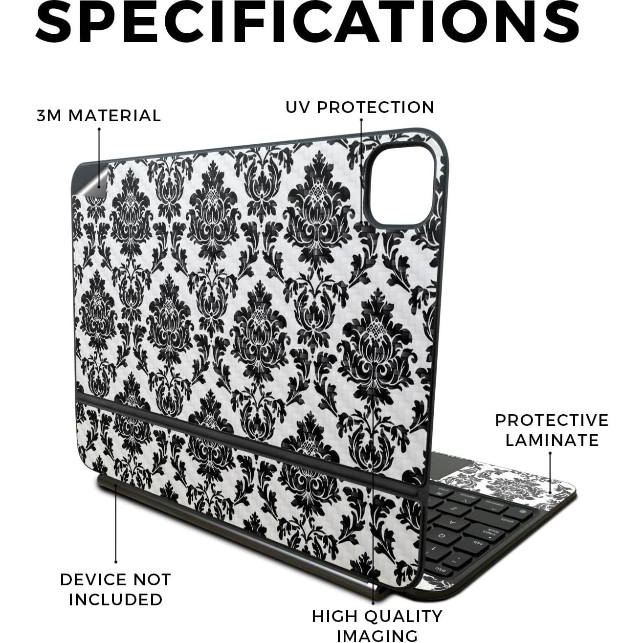 Piel de fibra de carbono MightySkins para Apple Magic Keyboard 11" 2024