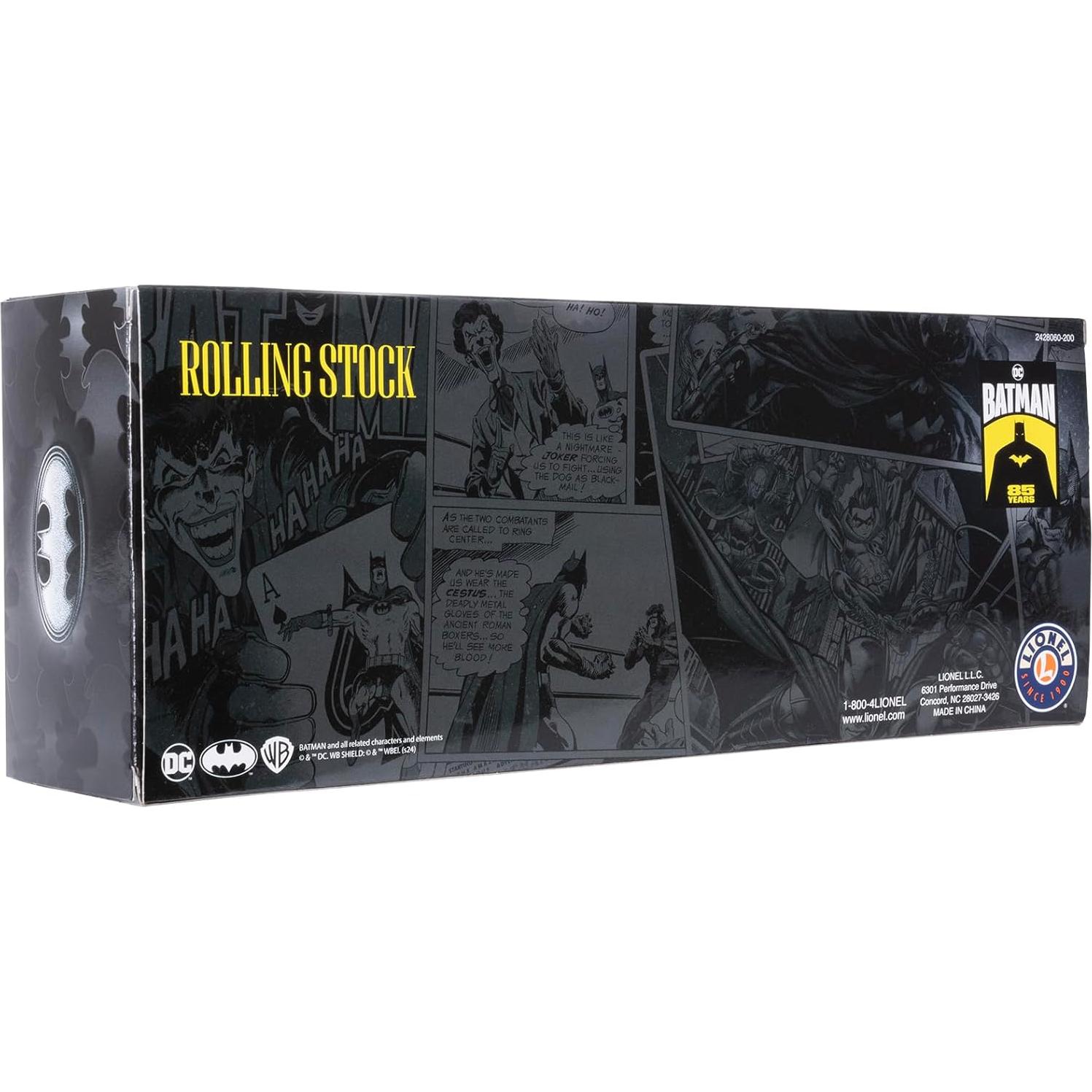 Caboose Lionel Batman 85 Aniversario con Señal Iluminada