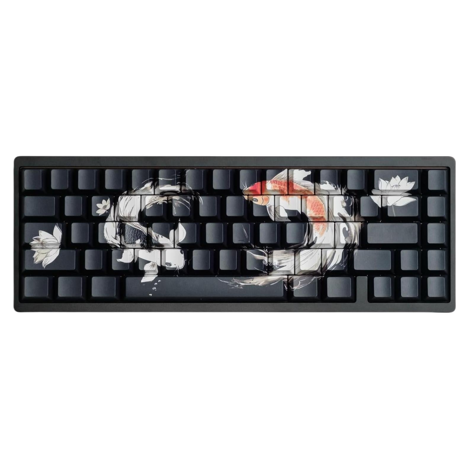 Juego de Teclas PBT Lucky Koi 130 Teclas para Teclado Mecánico