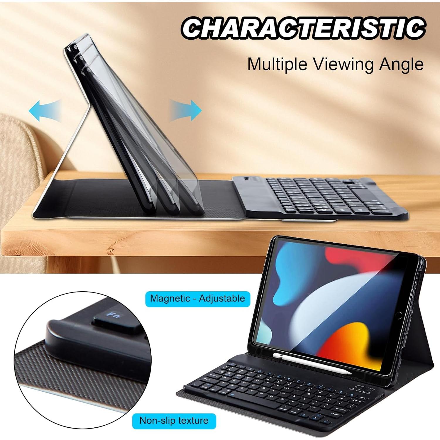 Funda Teclado Bluetooth DEGDFSGR para iPad 10ª Gen 10.9" 2022