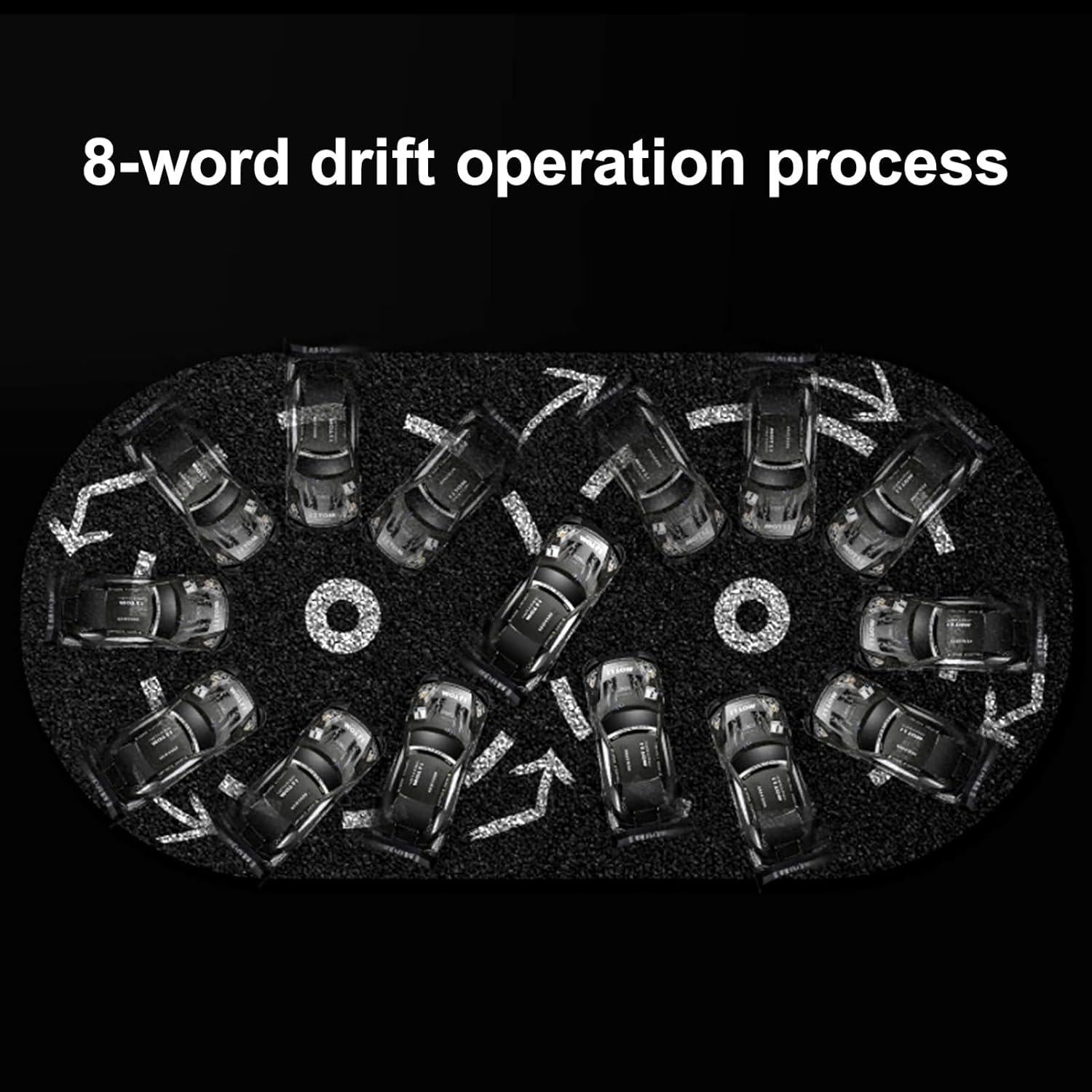 Coche RC Drift Dodoore 1:16 4WD 40 km/h Amarillo