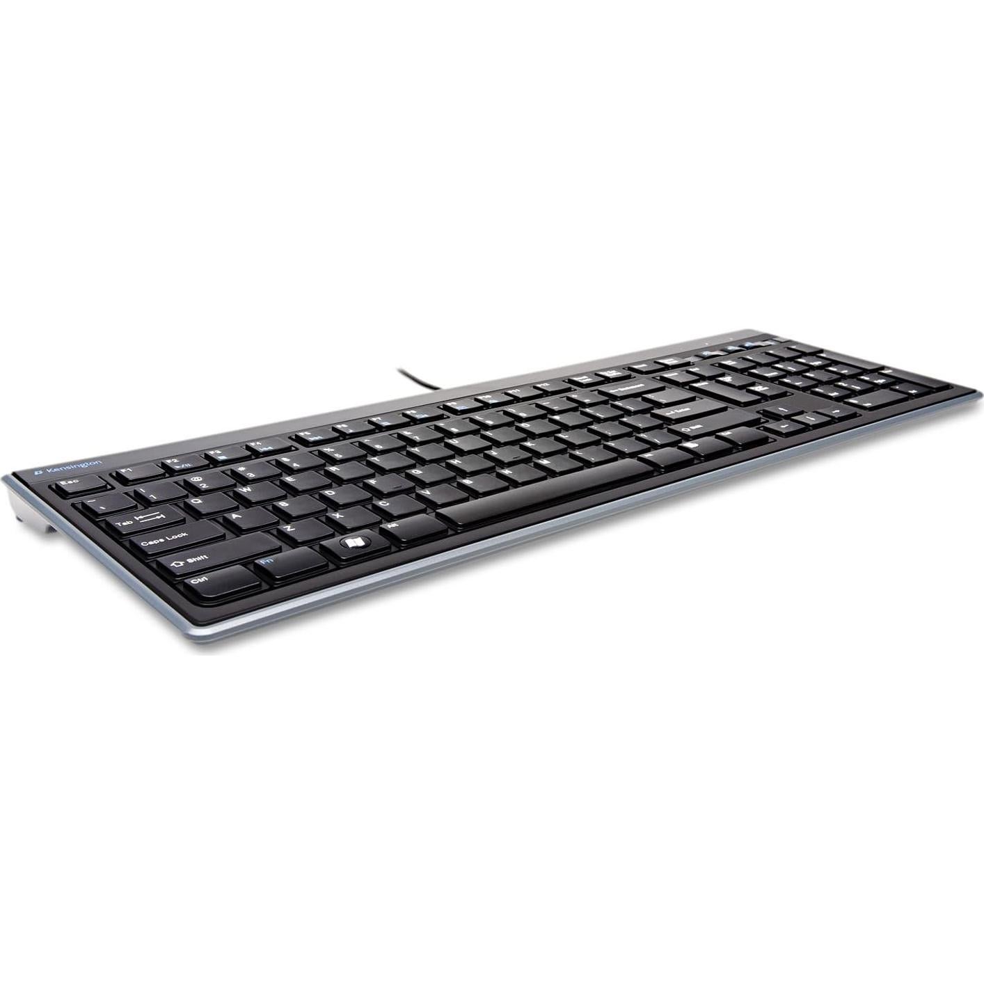 Teclado con Cable Kensington Slim Type K72357USA Negro