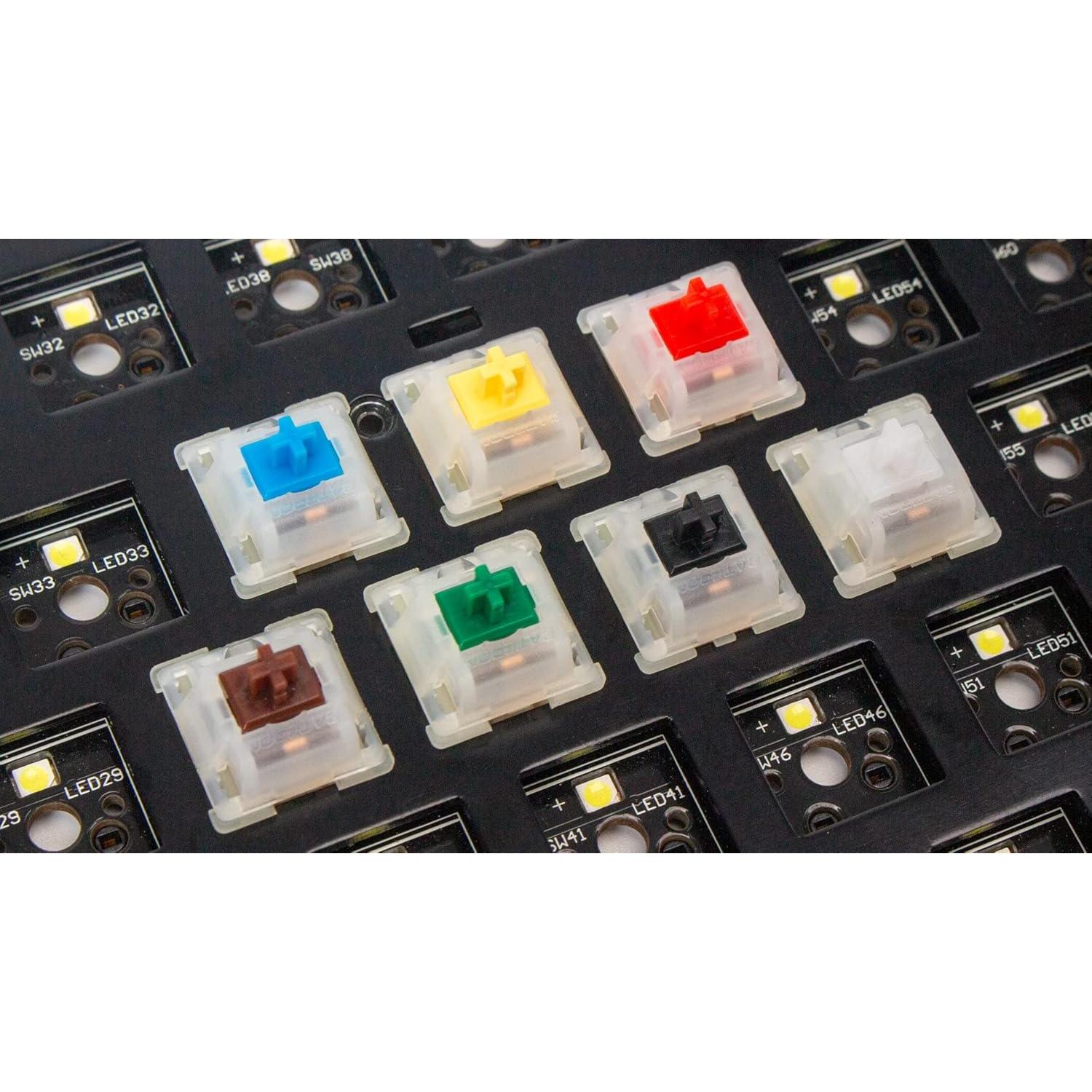 Interruptores de Teclado GATERON KS-3X1 Marrón Lechoso 35pcs