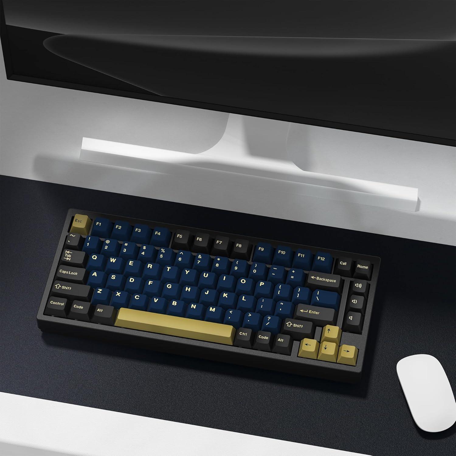 Conjunto de Teclas Personalizadas PBT Doble Tiro KBDiy 174 Teclas