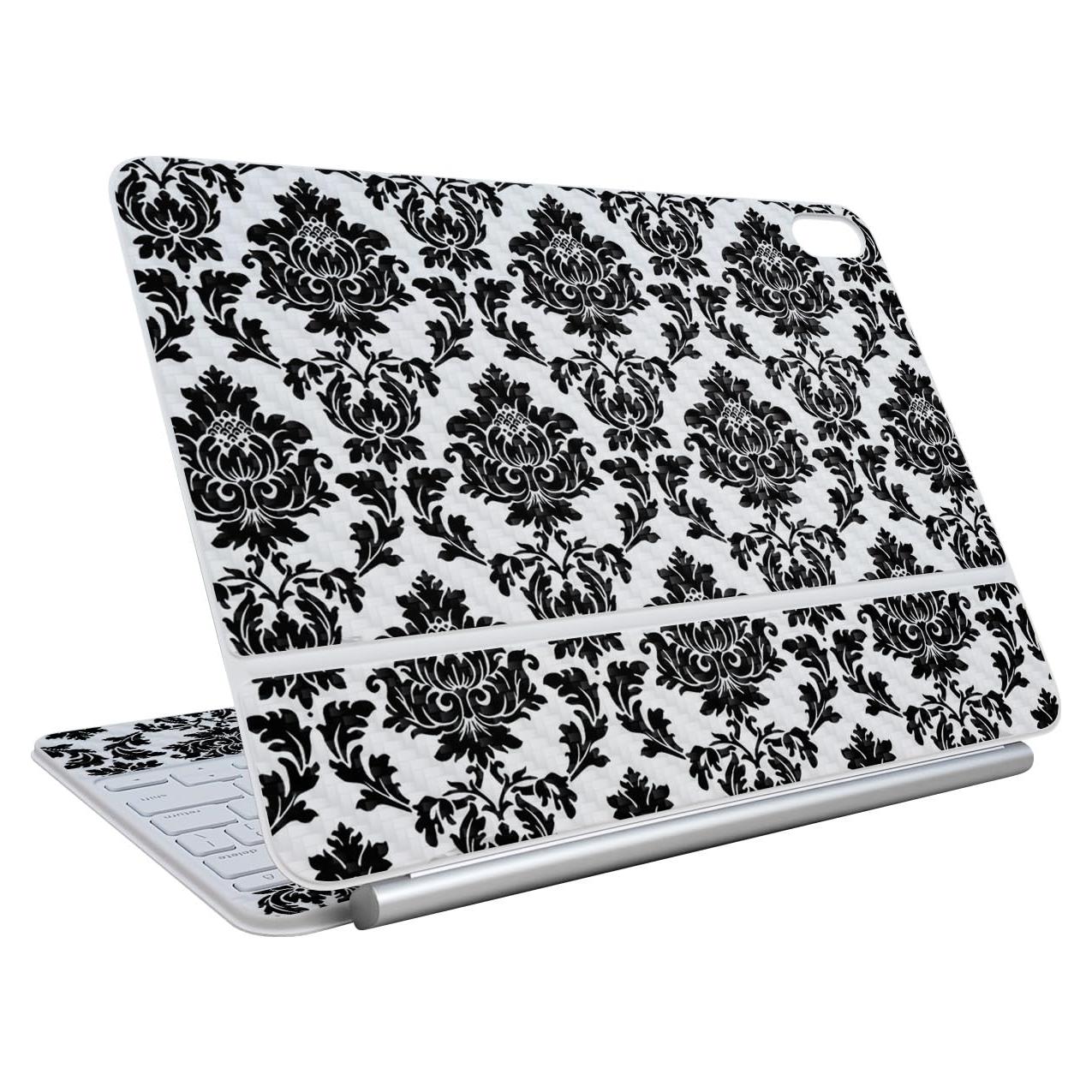 Piel de fibra de carbono MightySkins Damasco Vintage para Apple Magic Keyboard iPad Air 11"