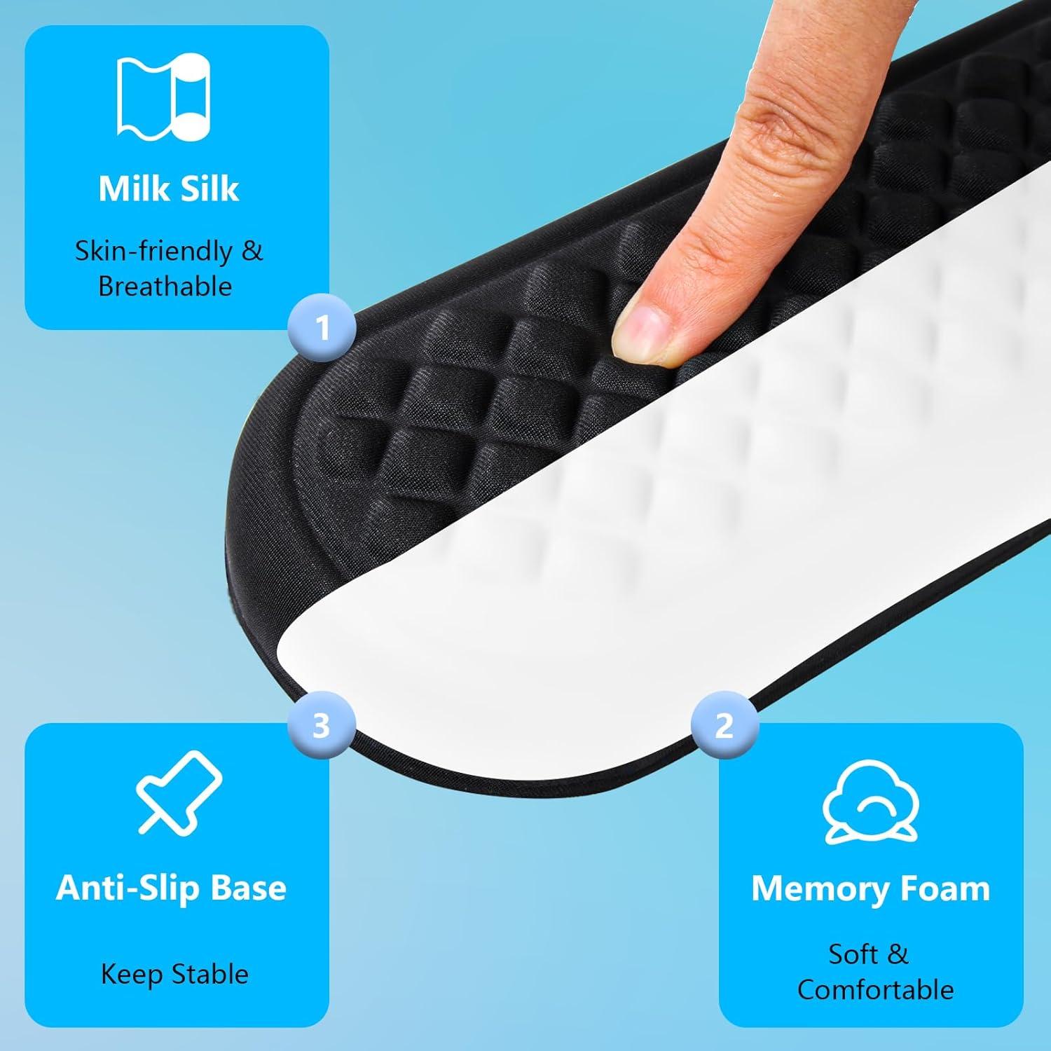 Soporte de Muñeca ELZO Ergonómico para Teclado y Ratón