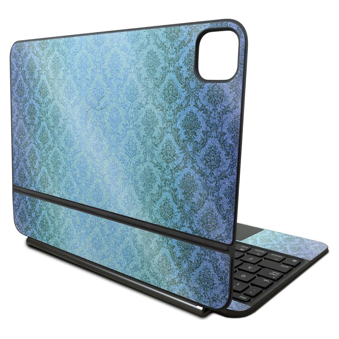 Piel Brillante MightySkins para Apple Magic Keyboard iPad Pro 11" 2024 - Vintage Azul