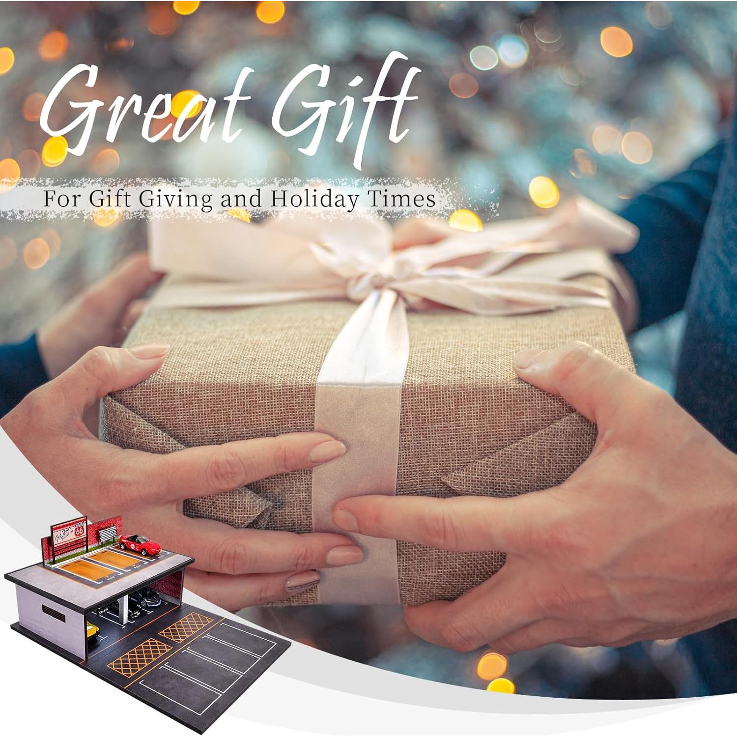 Vitrina de Garaje 1/64 CXIIUUI con Luz LED y 11 Espacios