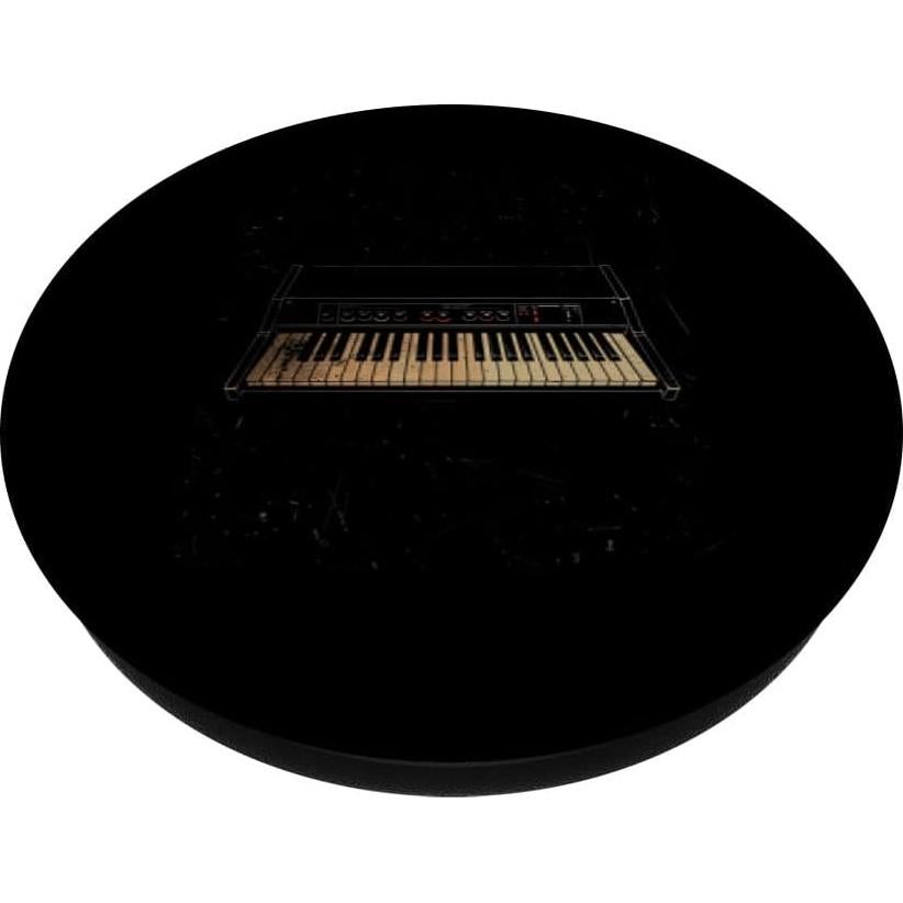 PopSockets Teclado Vintage Vector Estándar 10.9x8.6cm