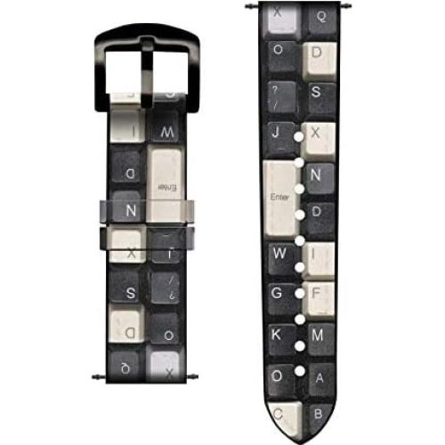 Correa de Reloj Inteligente de Cuero Fossil 18mm para Mujeres