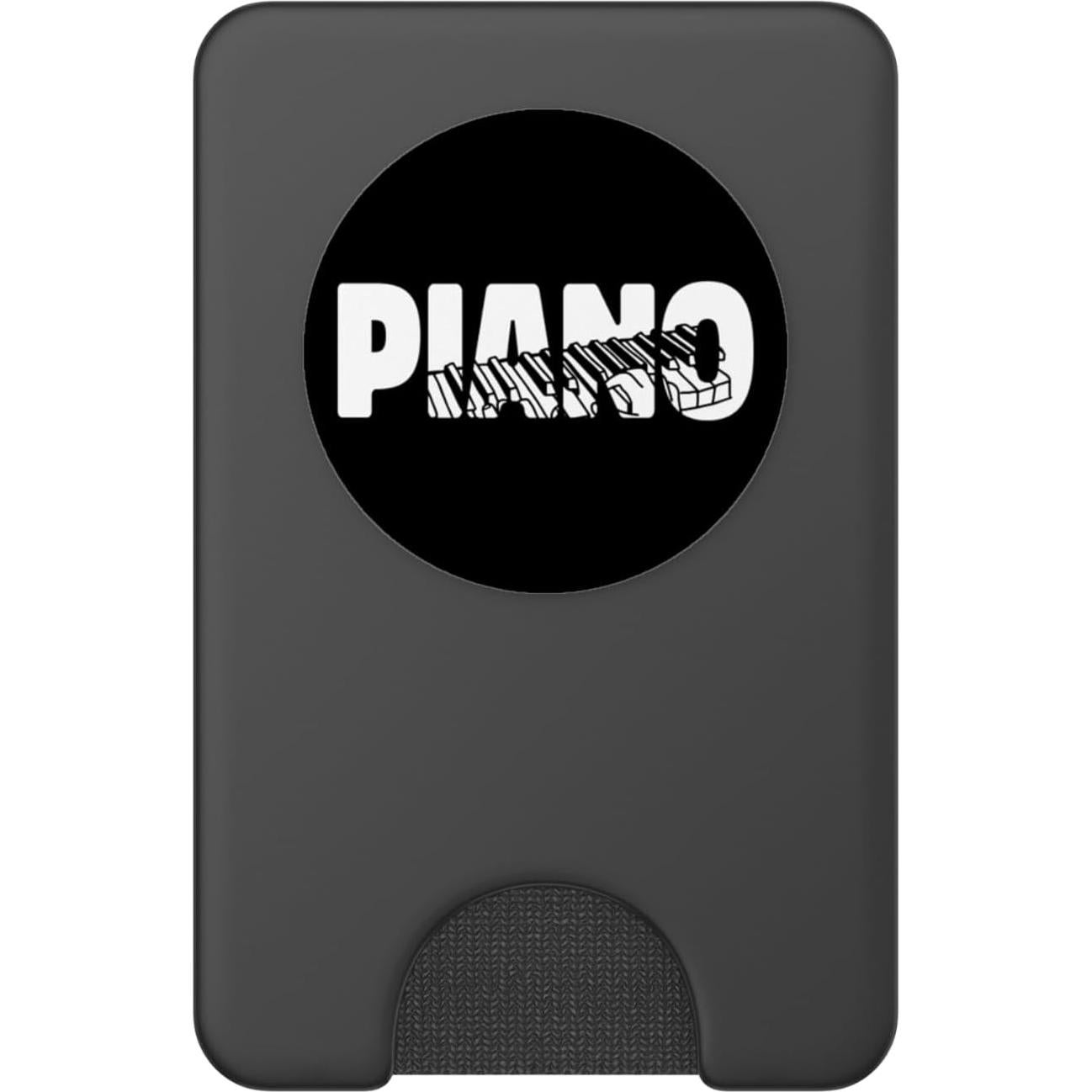 PopWallet Magnético Piano Maestro - PopSockets Negro