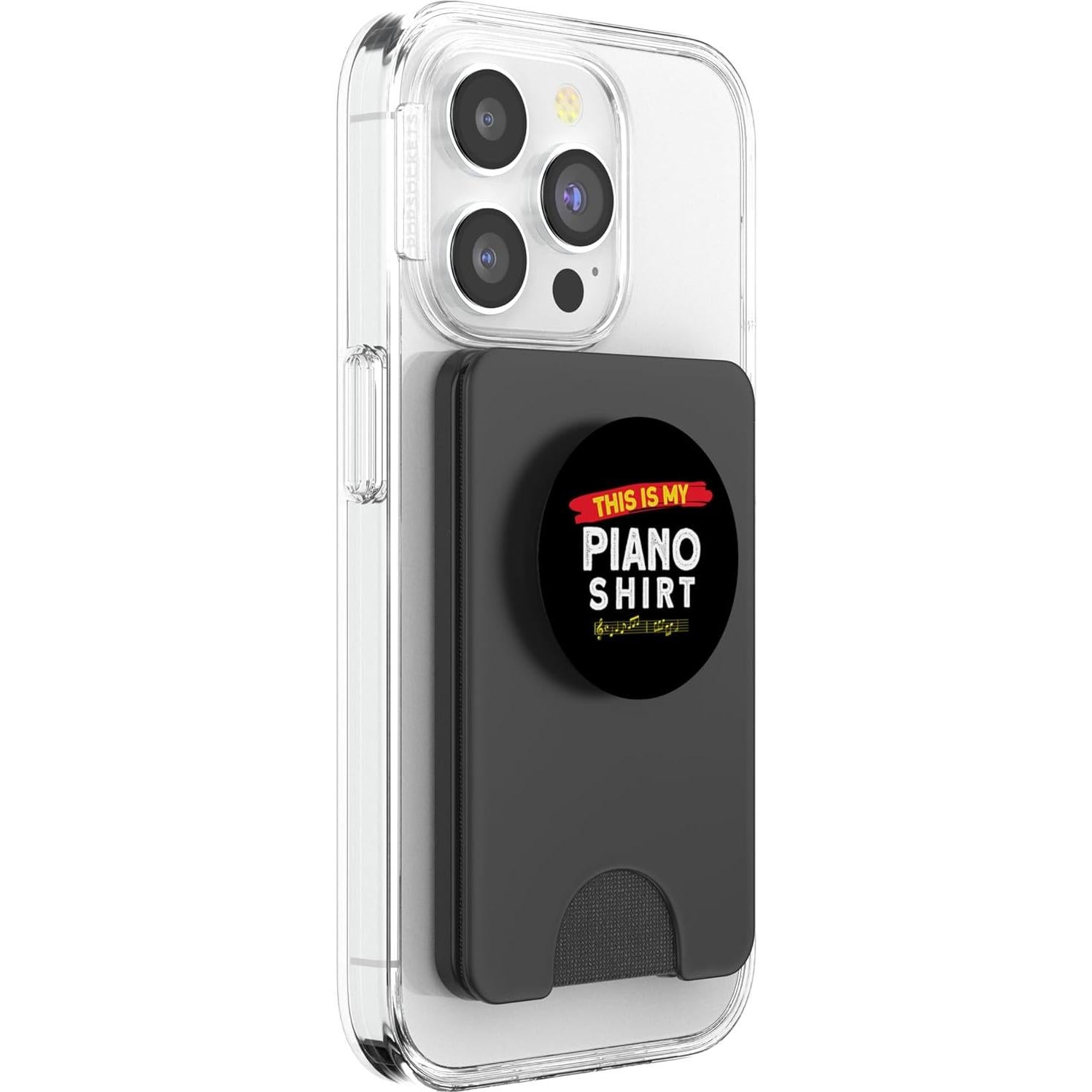 Cartera PopWallet Magnética PopSockets para MagSafe Negro