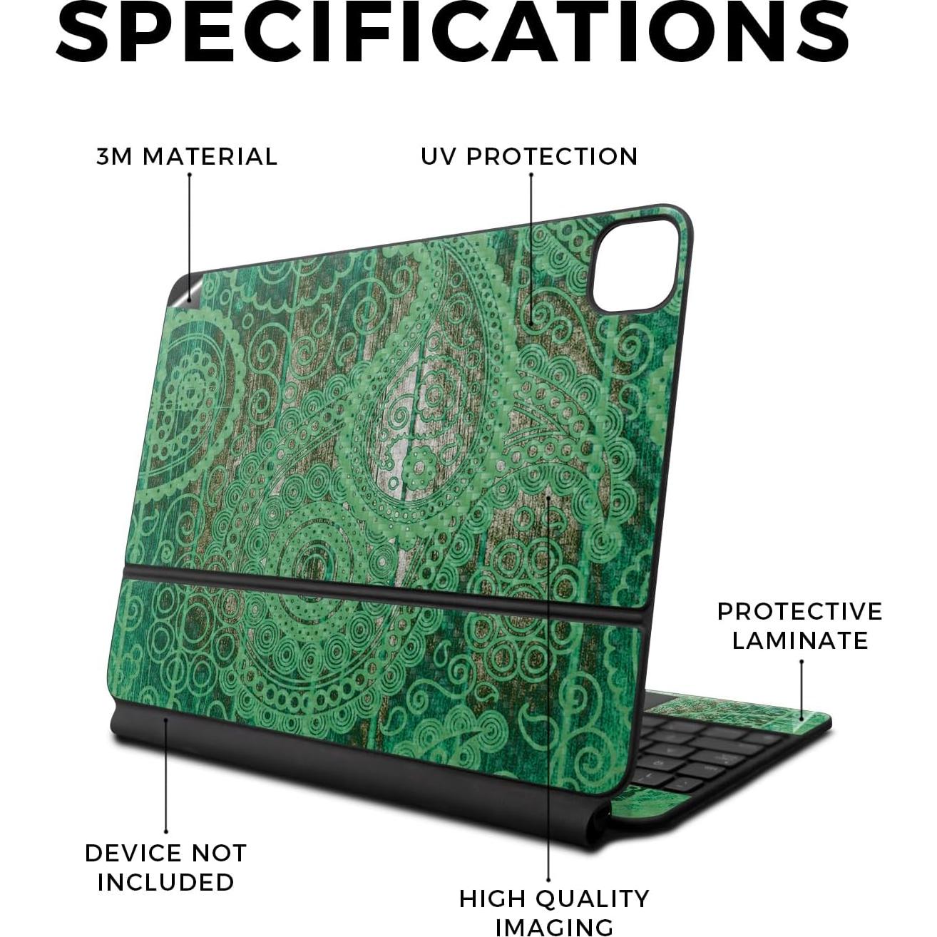 Piel de fibra de carbono MightySkins para Apple Magic Keyboard 11"