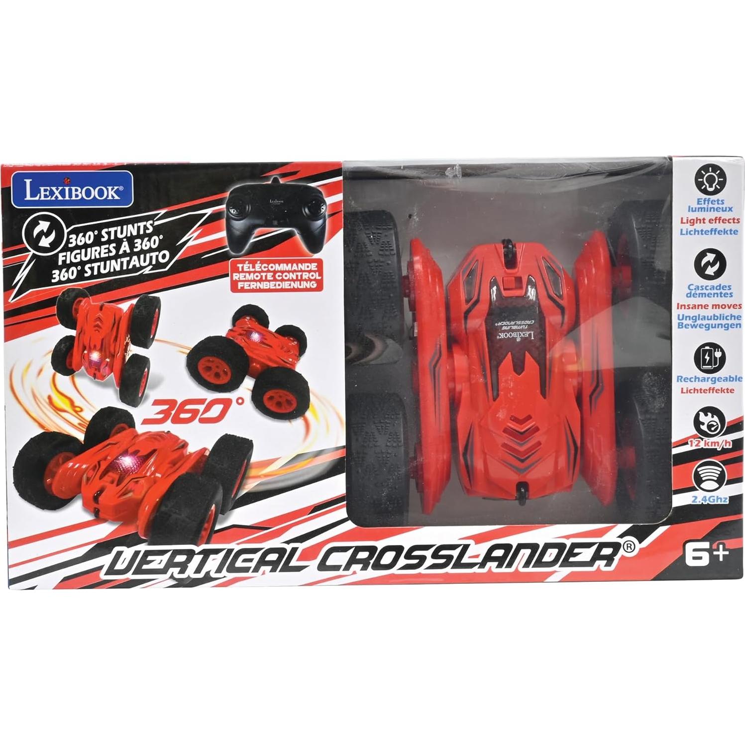 Coche RC Lexibook Crosslander 1/20 12 km/h Acrobacias