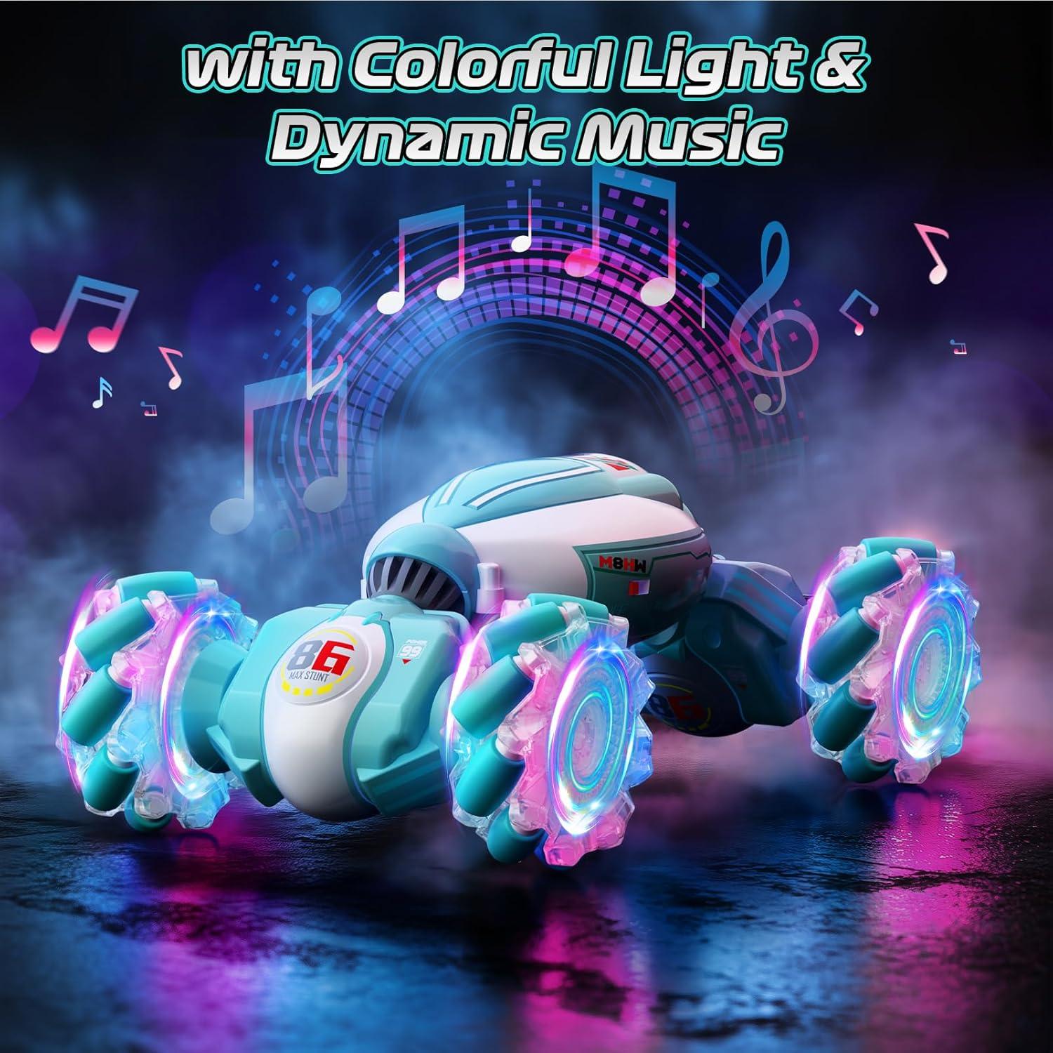 Coche Acrobático RC YTKIH 4WD Detección de Gestos 25.4cm