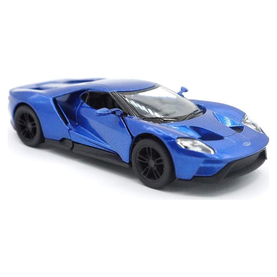 Coche de Metal Kinsmart Ford GT 2017 Azul 1:38