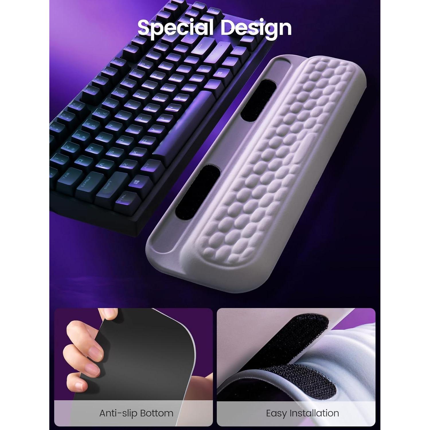 Reposamuñecas Ergonómico STARSIKI con Espuma Viscoelástica