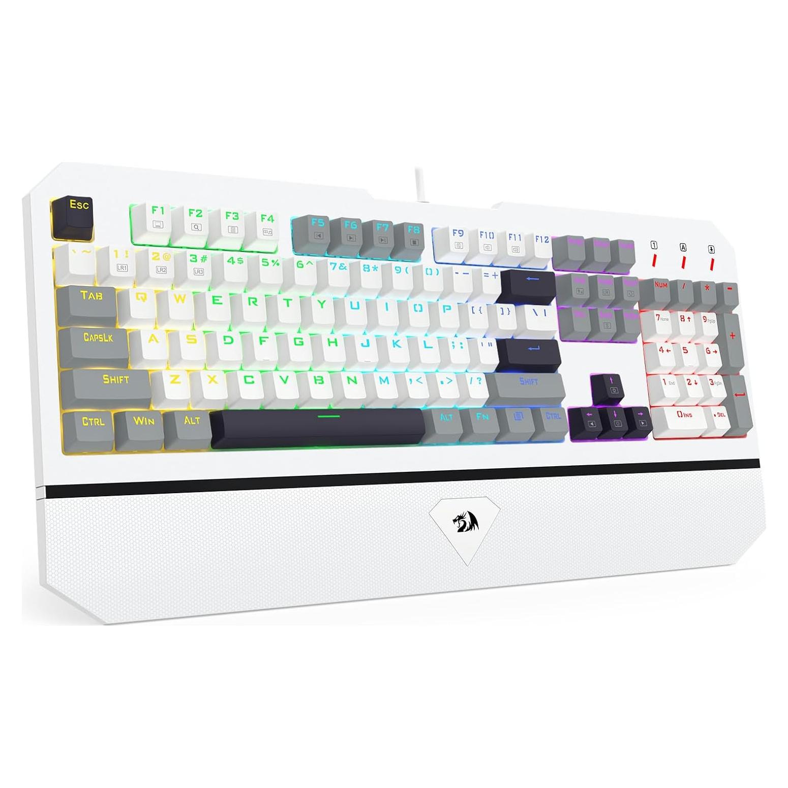 Teclado Mecánico Redragon K558 con Retroiluminación LED