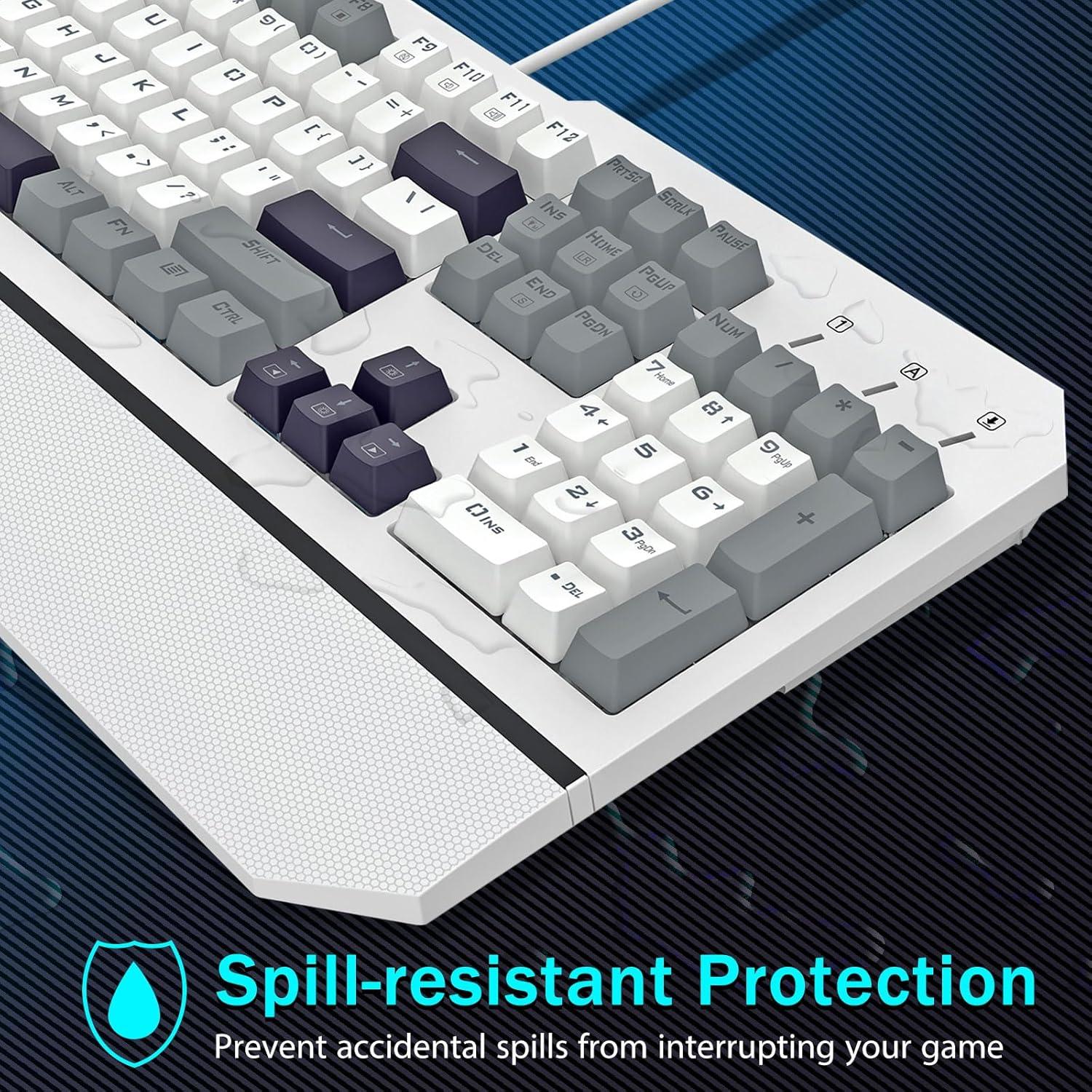 Teclado Mecánico Redragon K558 con Retroiluminación LED