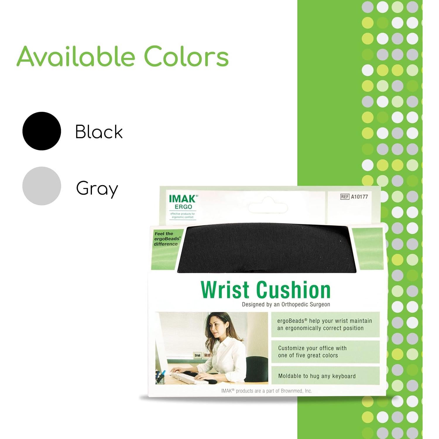 Cojín Ergo para Muñeca IMAK - Reposamuñecas Ergonómico 15.2x12.7cm