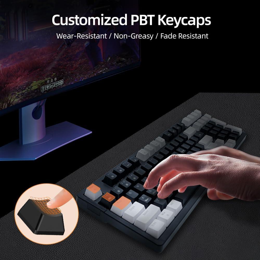 Teclado Mecánico Compacto ANGELOYANG YK002 RGB USB-C
