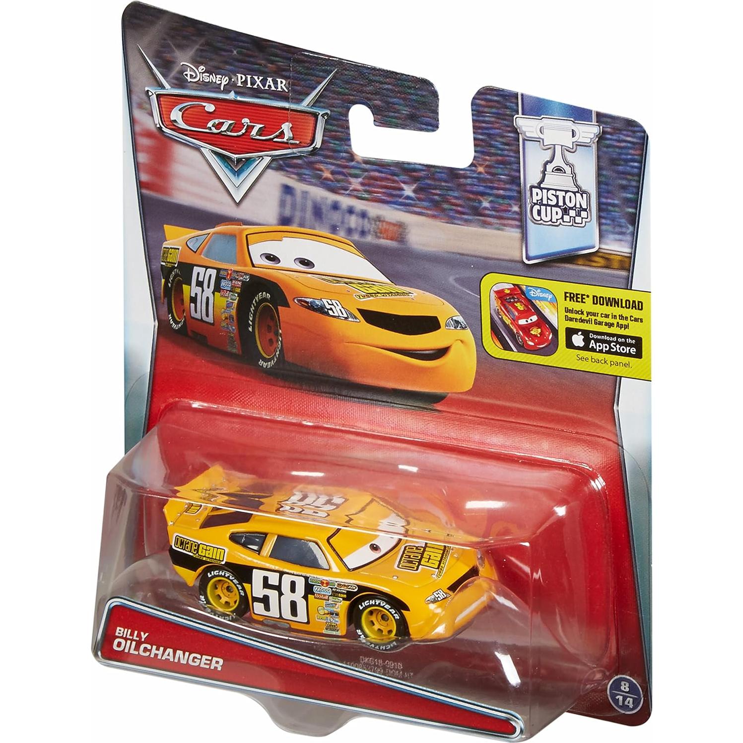 Vehículo Diecast Disney Pixar Cars Octane Gain #58 1:55