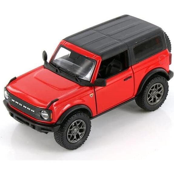 Kinsmart Modelo Ford Bronco 2022 Diecast 1:34 Juego de 4