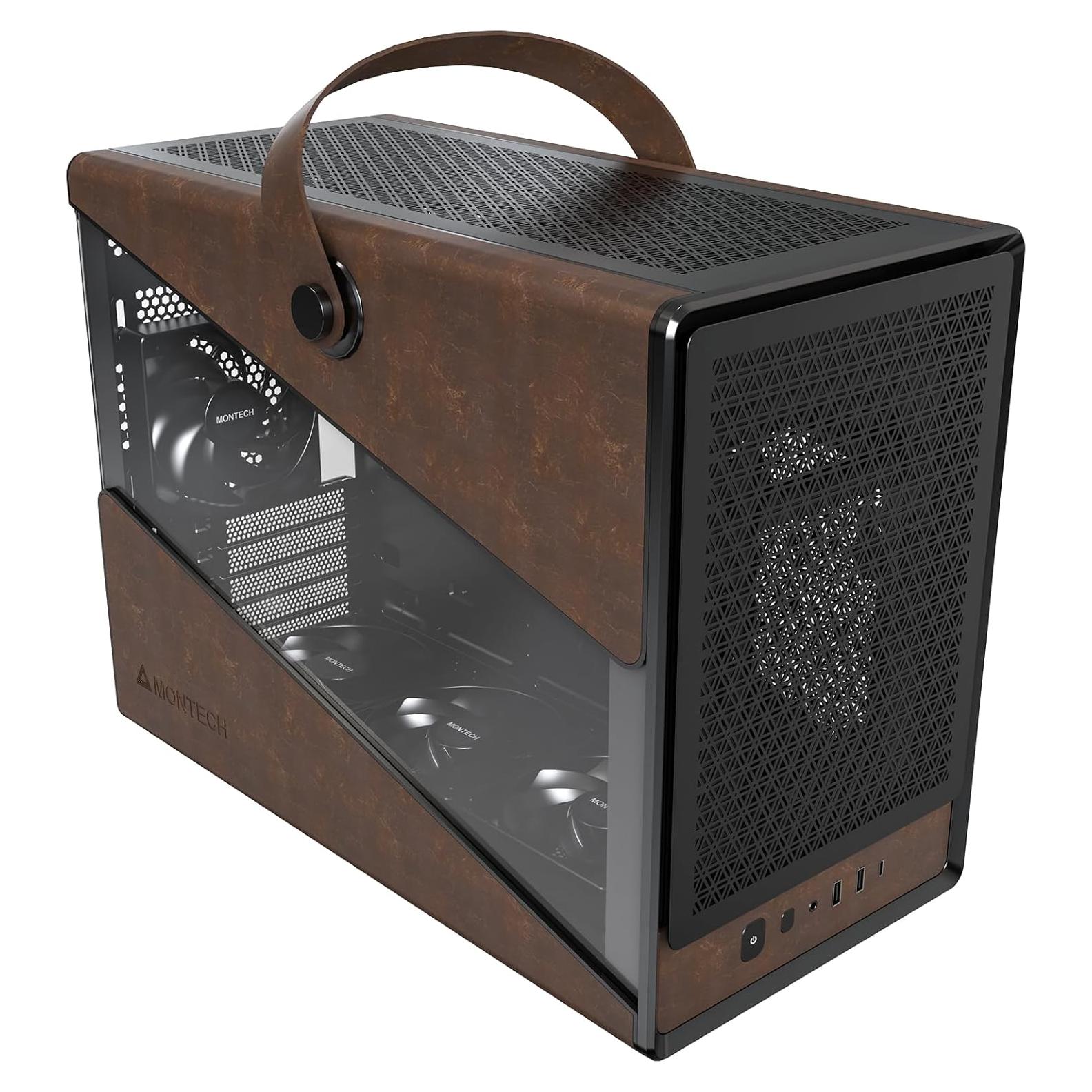 Chasis de Juego Montech Heritage PRO Negro mATX 360mm AIO