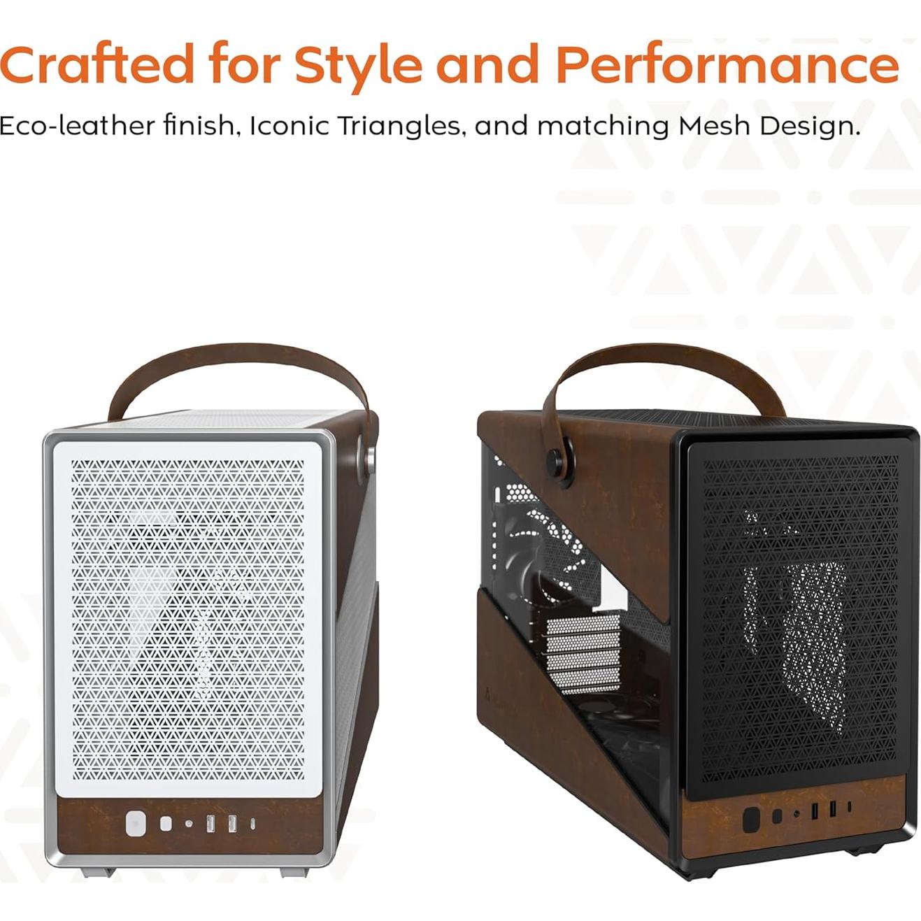 Chasis de Juego Montech Heritage PRO Negro mATX 360mm AIO