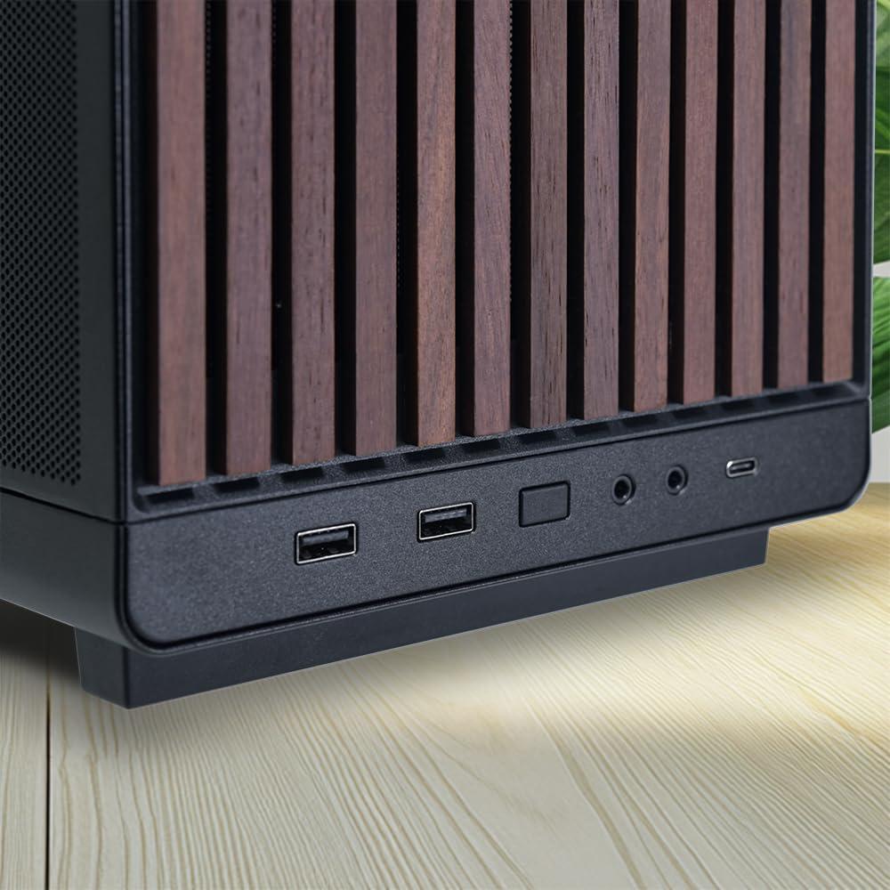 Chasis Lian Li A3-mATX-WD Negro - Soporta AIO 360mm