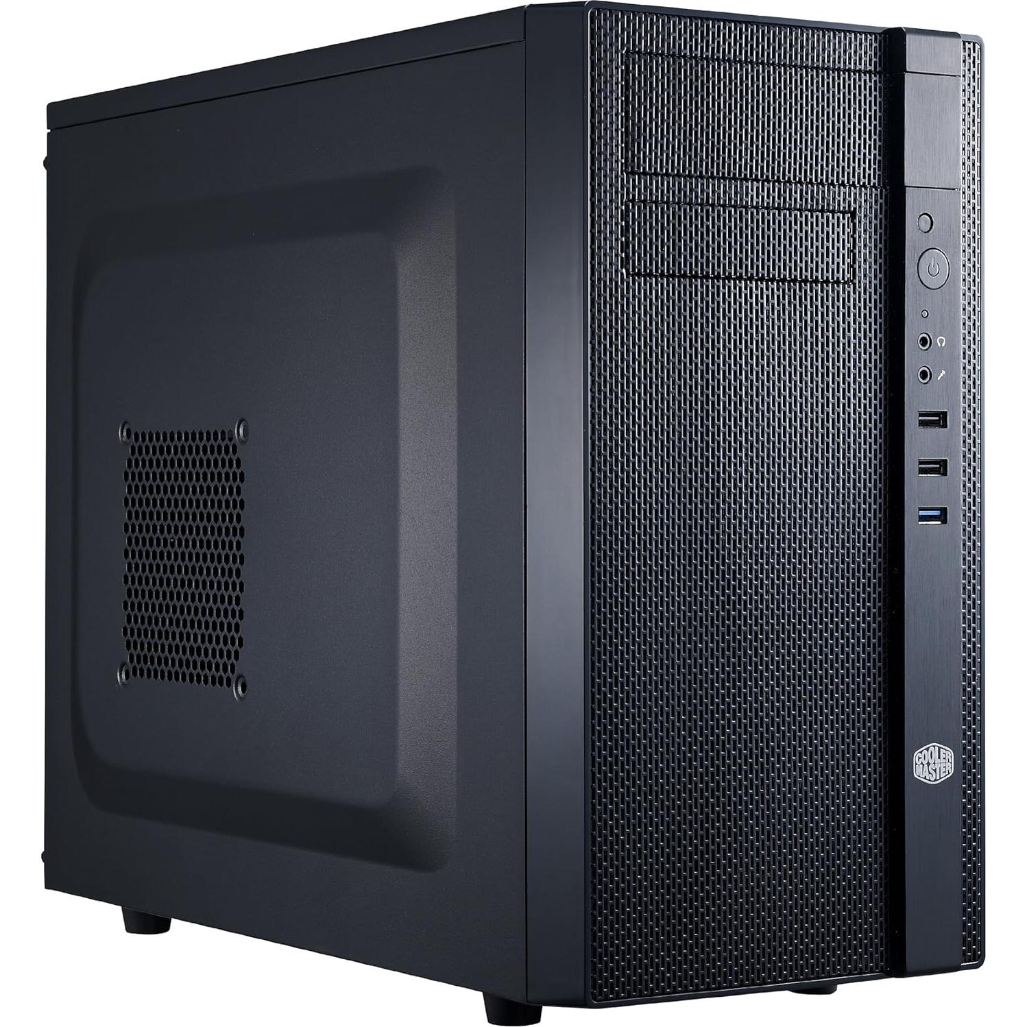 Cooler Master N200 - Mini Tower Computer Case with Fully Meshed Front Panel and mATX/Mini-ITX Support