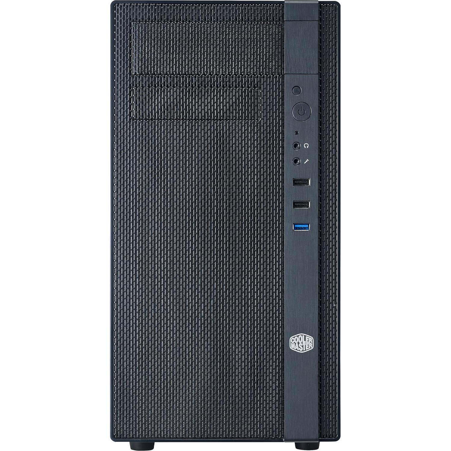 Cooler Master N200 - Mini Tower Computer Case with Fully Meshed Front Panel and mATX/Mini-ITX Support