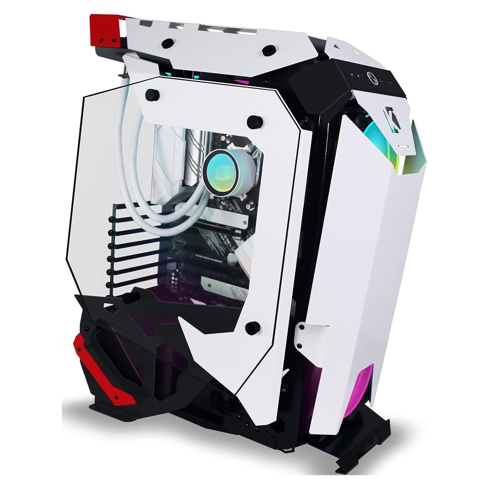 Caja de PC KEDIERS C650 ATX Gaming con Vidrio Templado