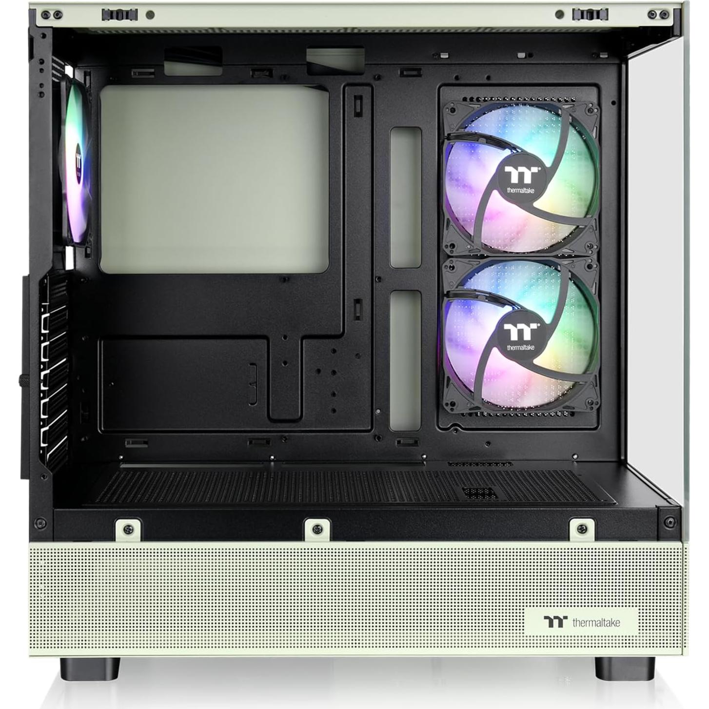 Caja Mid Tower Thermaltake View 270 Plus TG ARGB Verde Matcha