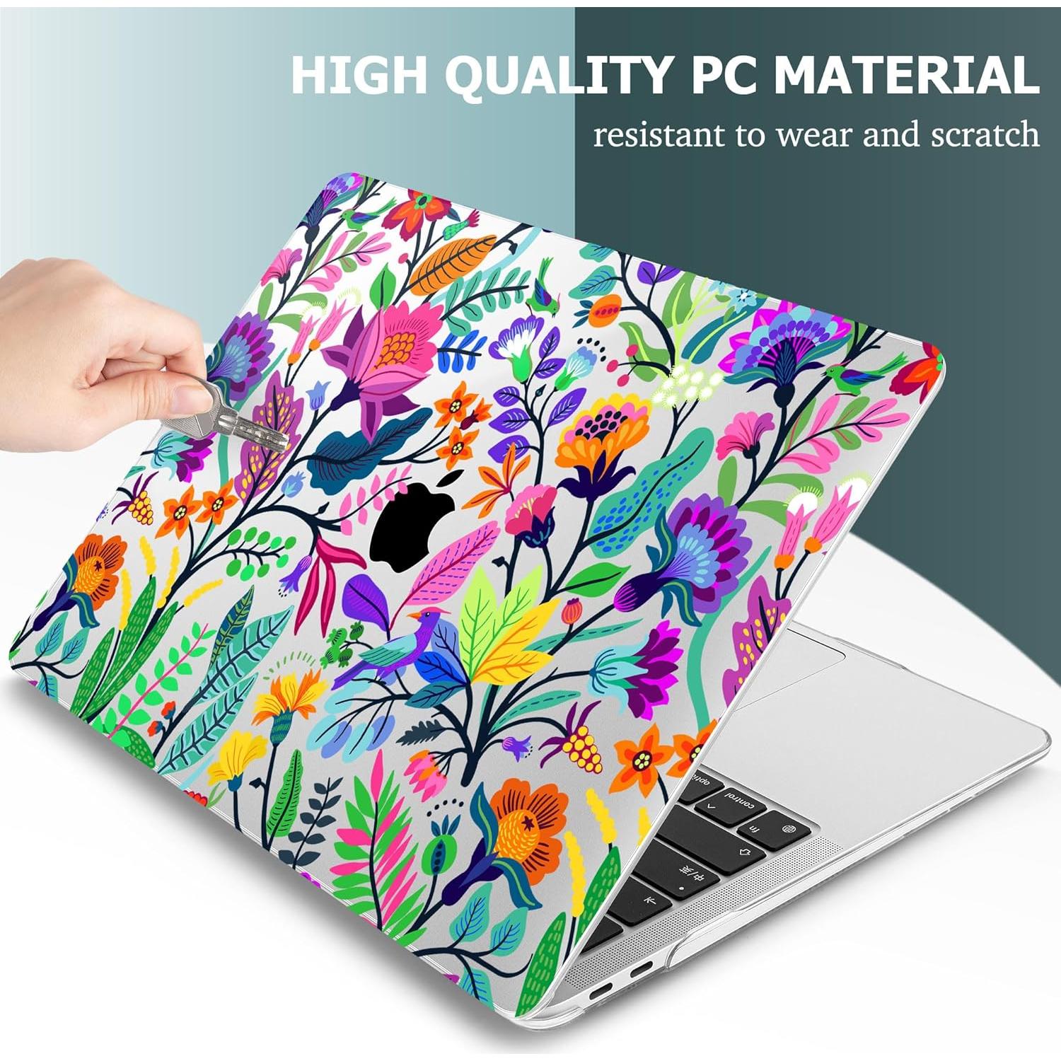 Funda Dura May Chen para MacBook Air 13" M1 2021-2018 - Flores