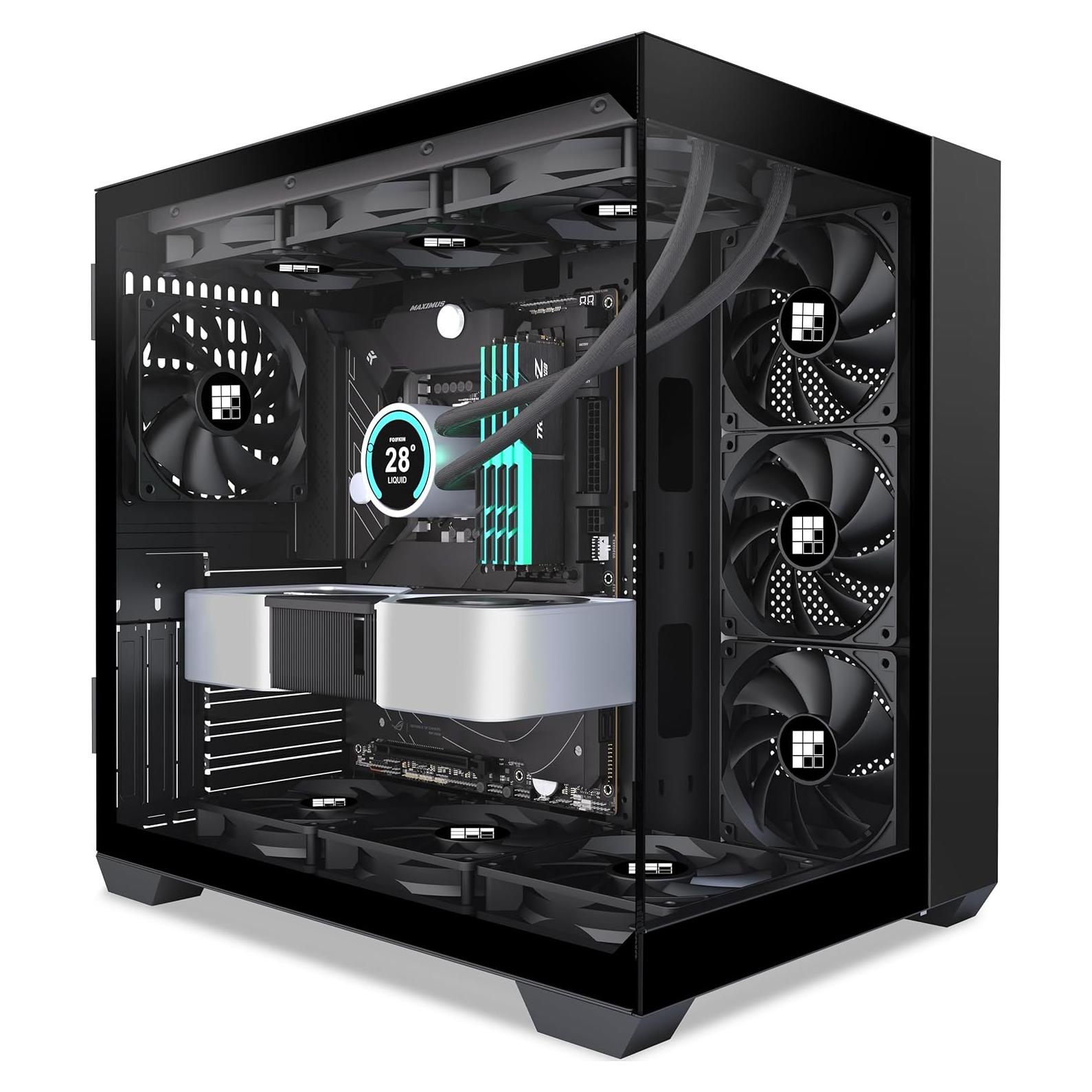 Caja de PC FOIFKIN F300 ATX Mid-Tower Cristal 270° Tipo-C