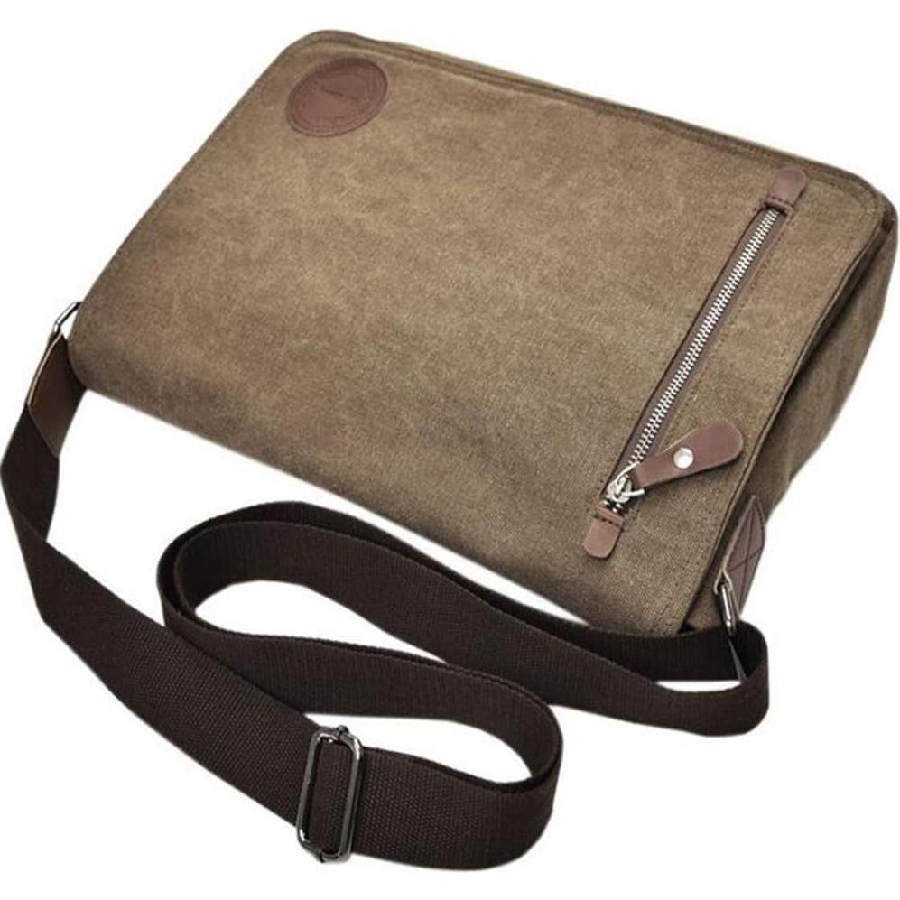 Bolsa Mensajera de Lona Vintage Dealcase para Laptop 13.3"
