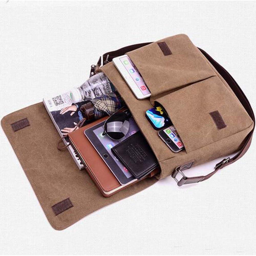 Bolsa Mensajera de Lona Vintage Dealcase para Laptop 13.3"