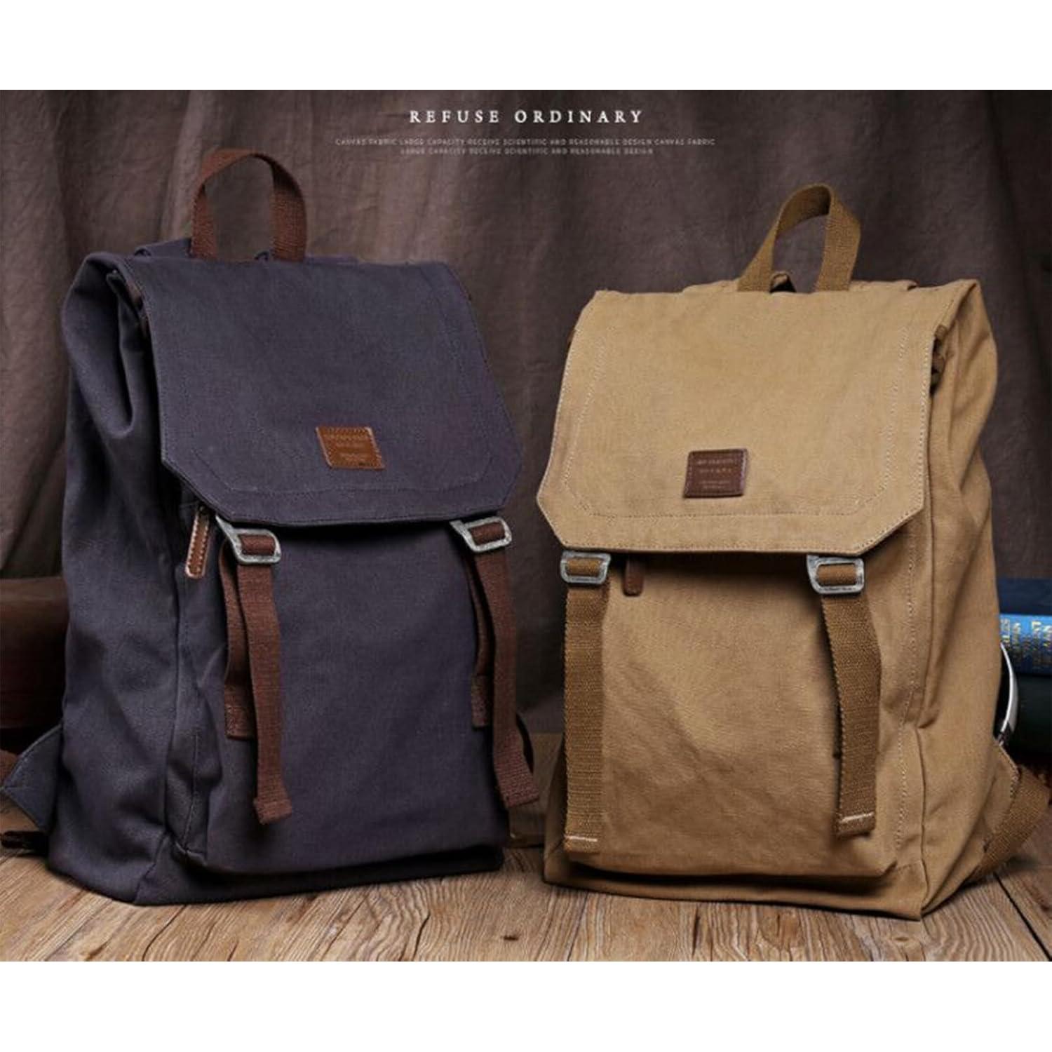 Mochila de Lona XINCADA 45x29x15cm para Laptop Unisex